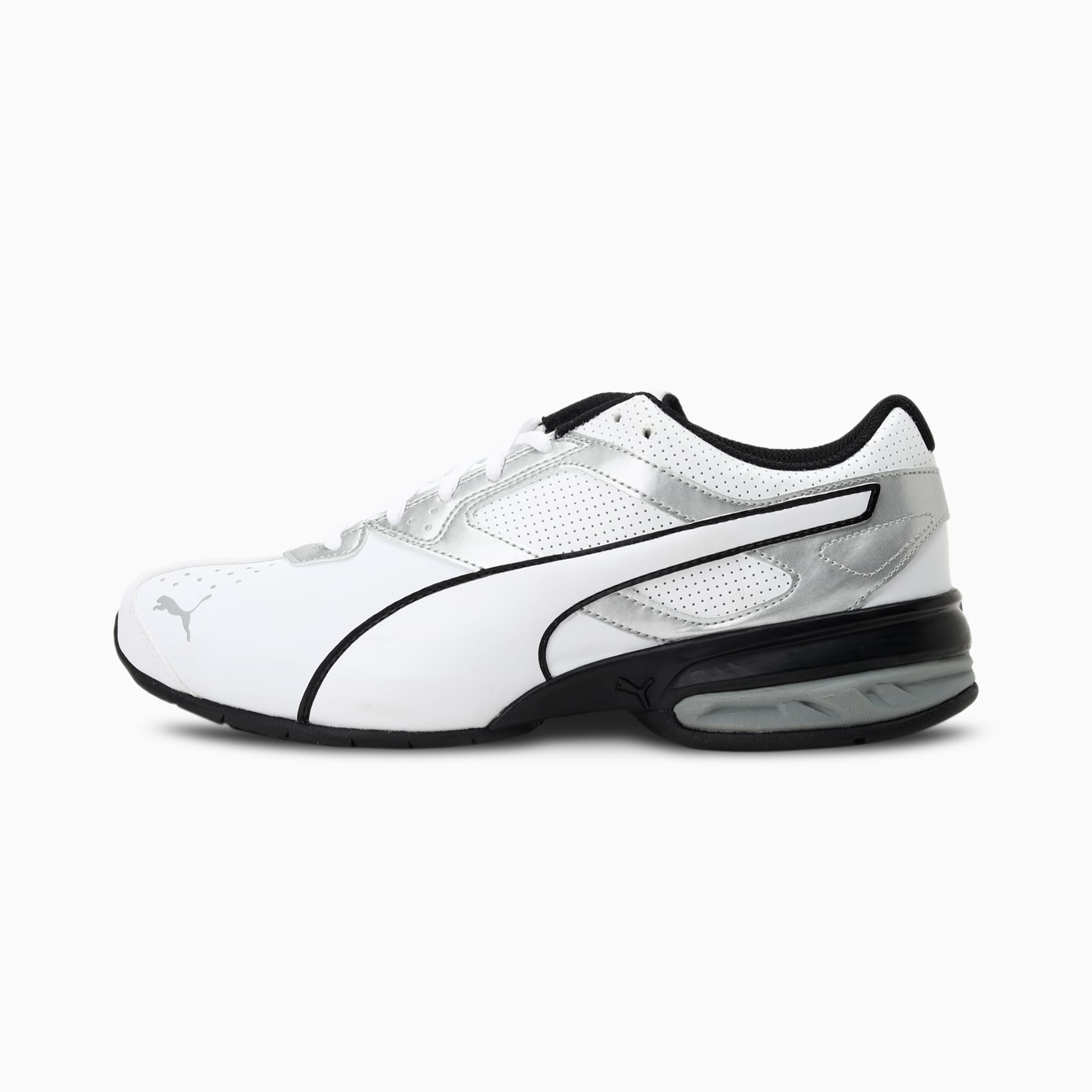 mens white puma tennis shoes