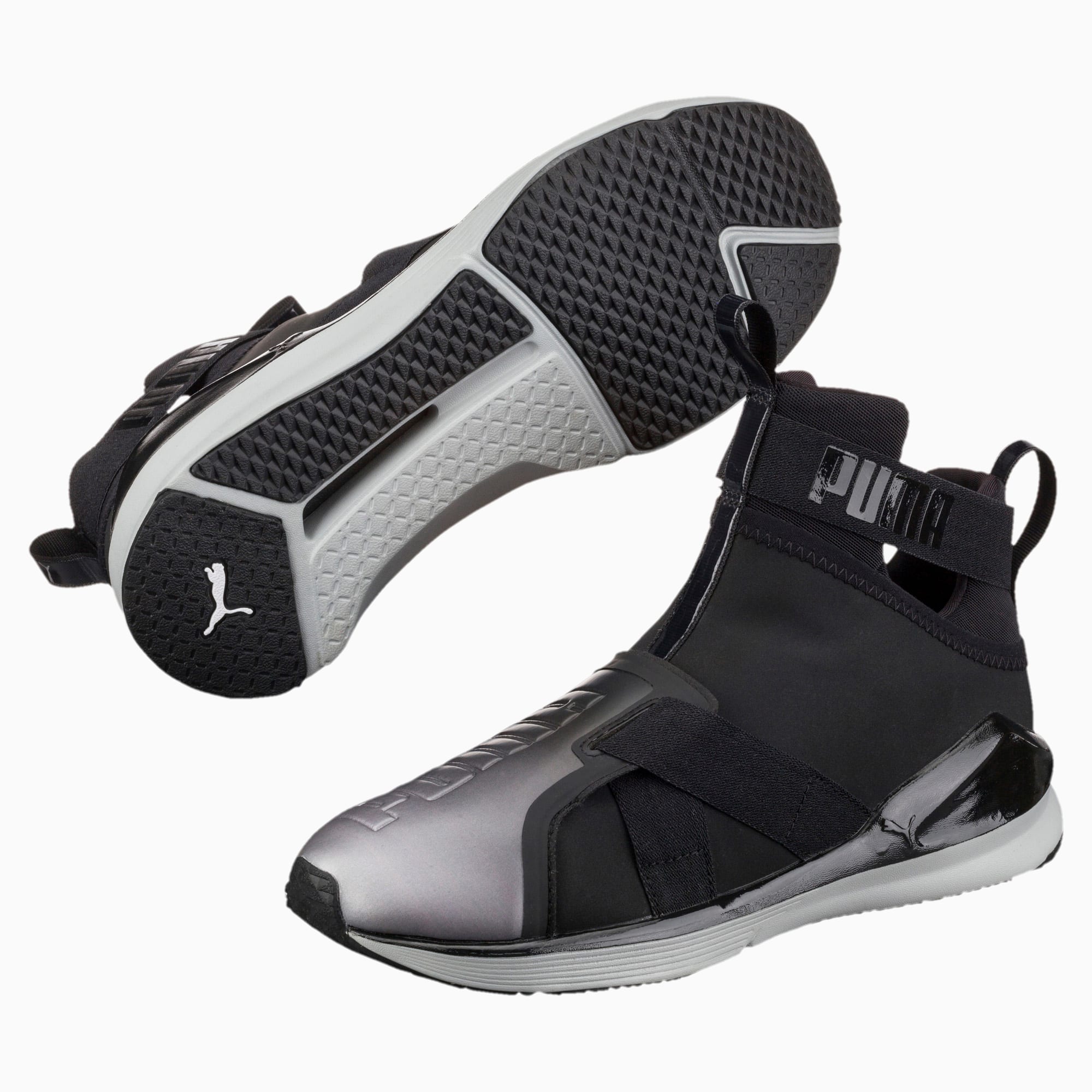 puma fierce strap women's white and gold