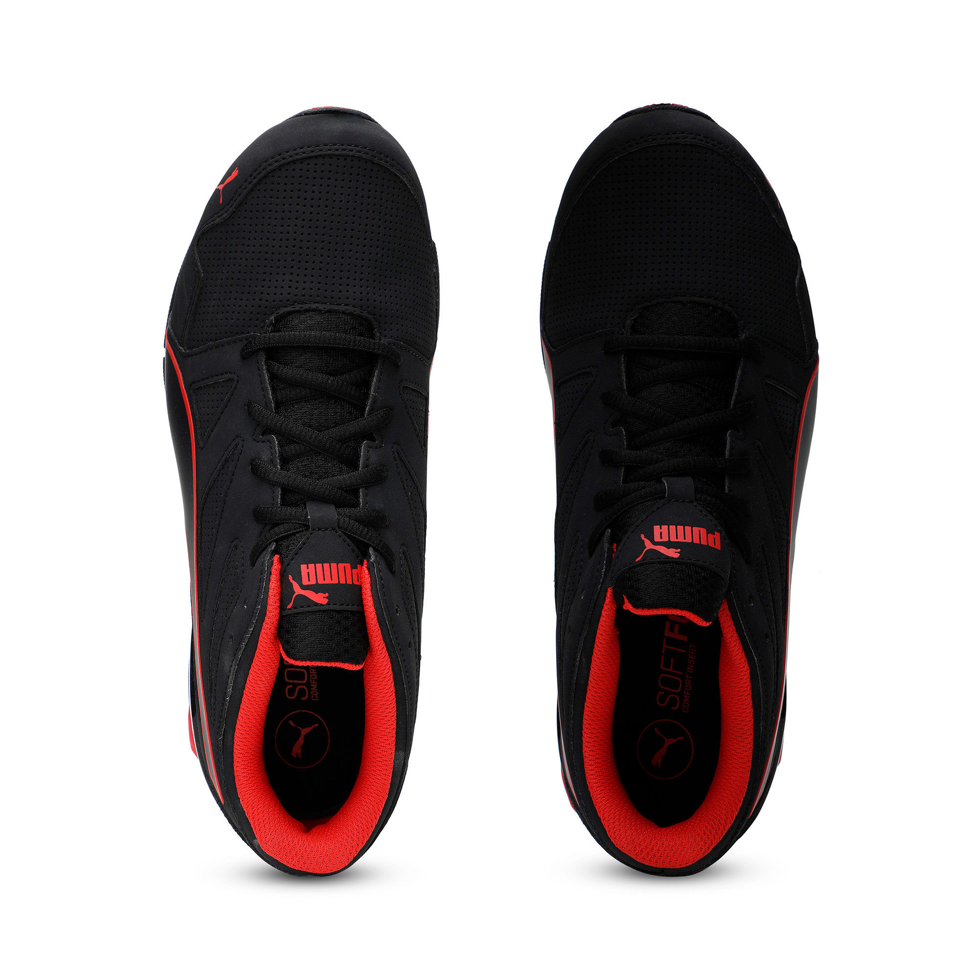First Mile TAZON Modern SL Running Shoes Men Puma Black Flame Scarlet PUMA Shop All Puma PUMA