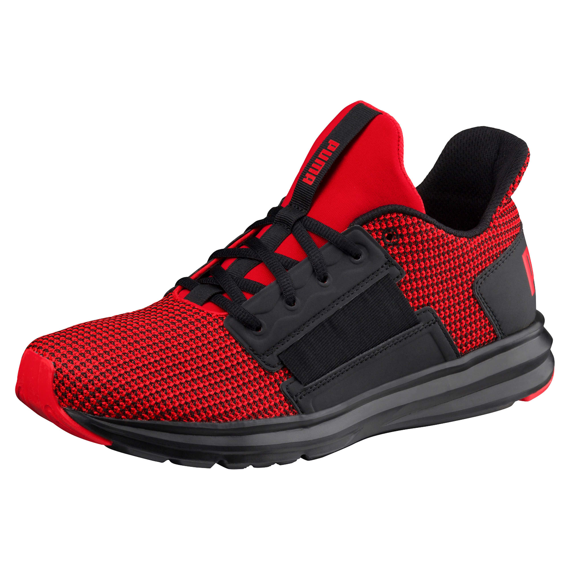 puma enzo street knit rouge