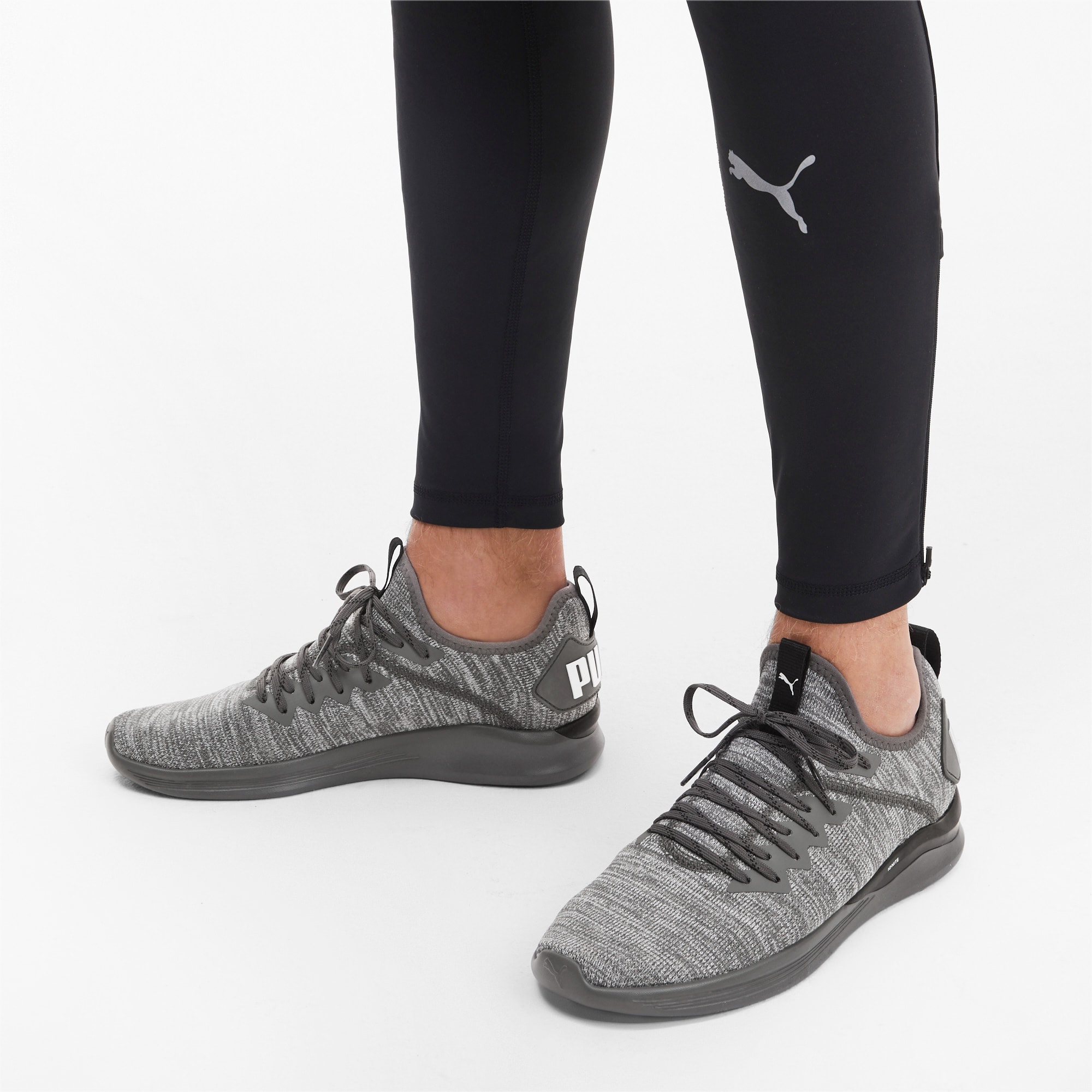 Puma men's ignite flash evoknit running shoes