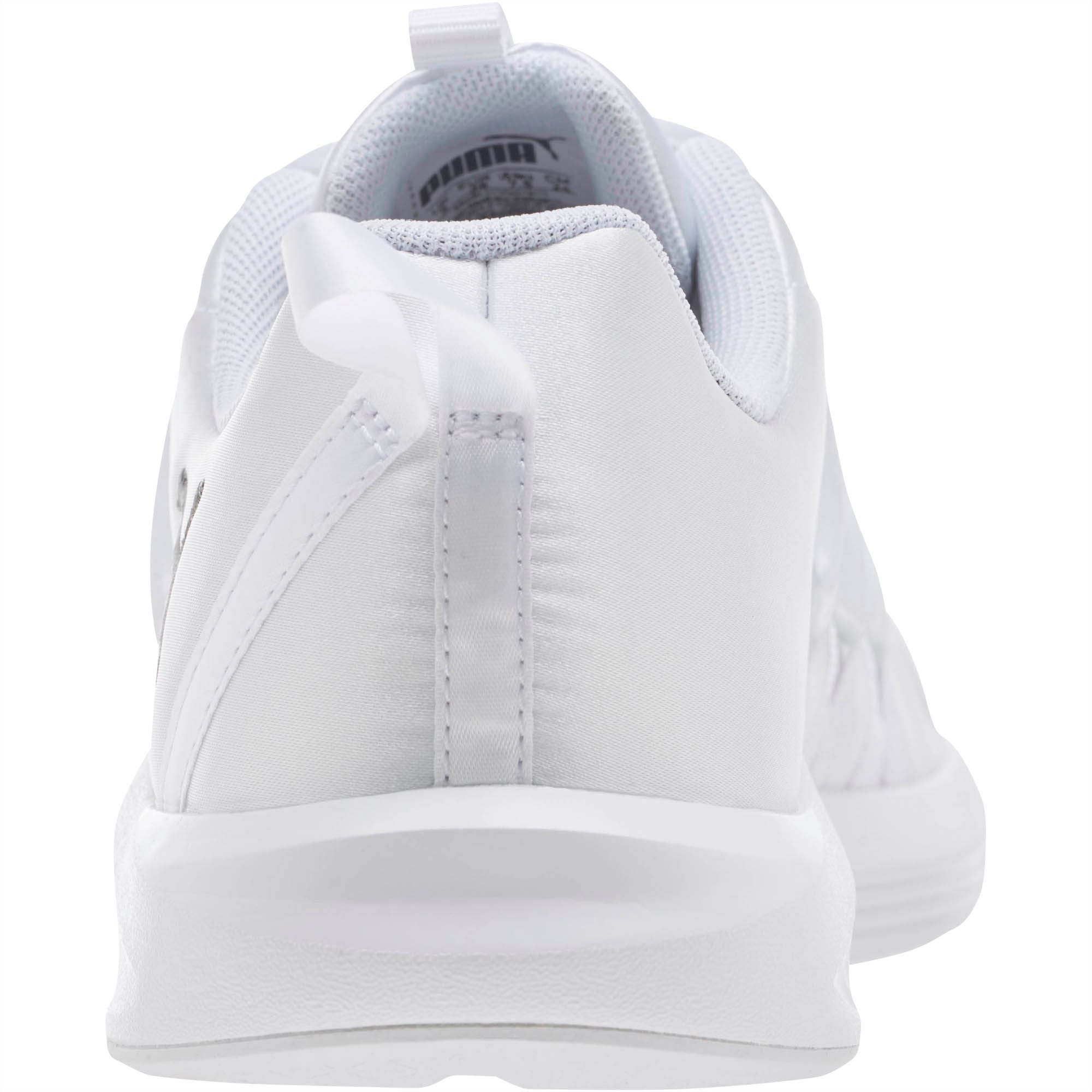 puma prowl satin trainers