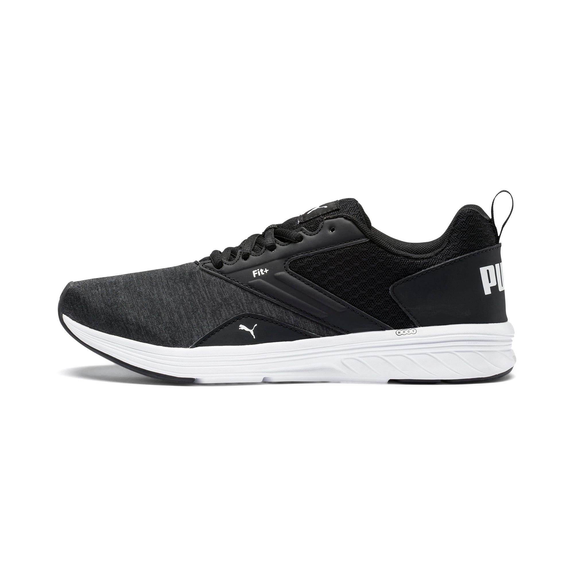 black running shoes puma