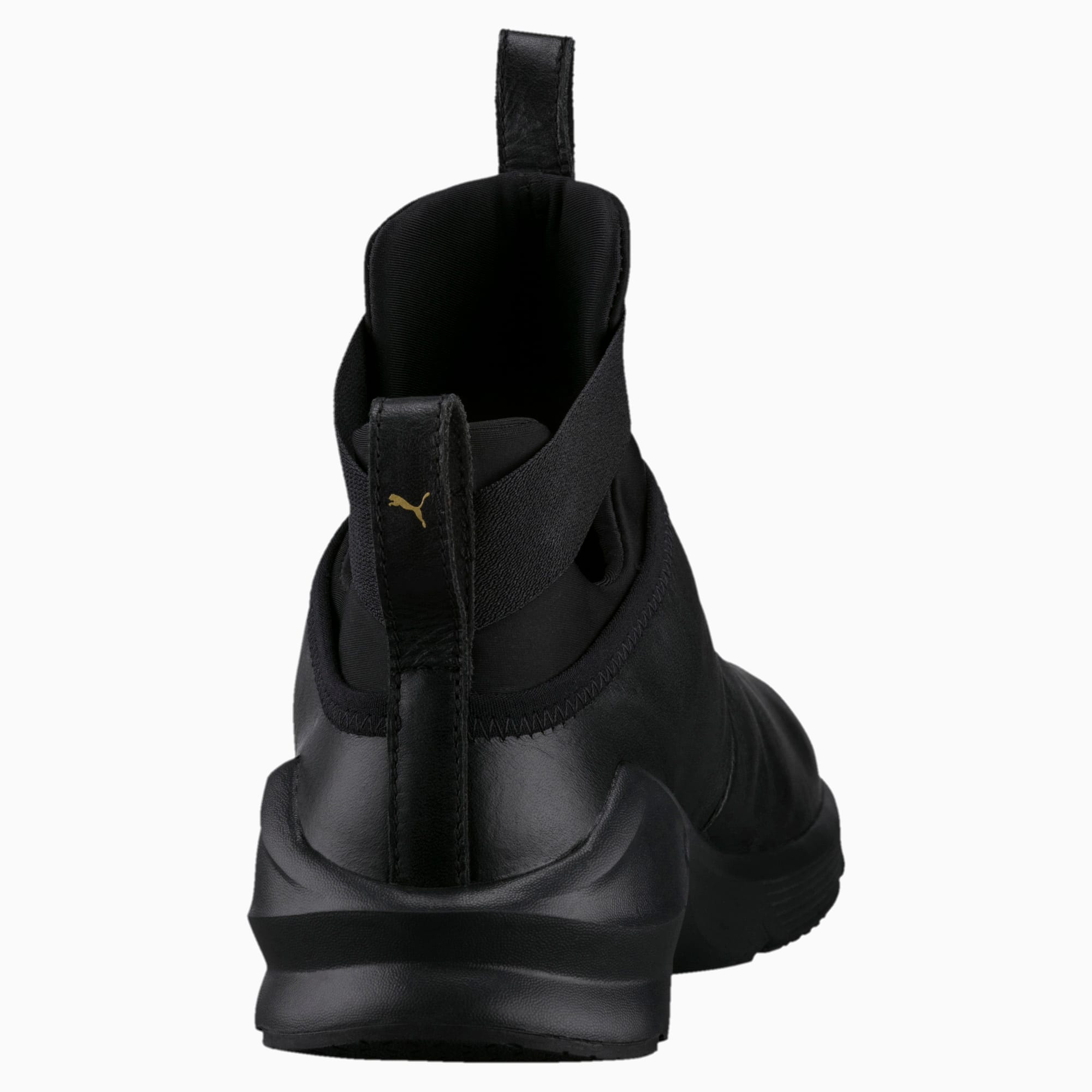 puma fierce strap premium leather sneaker
