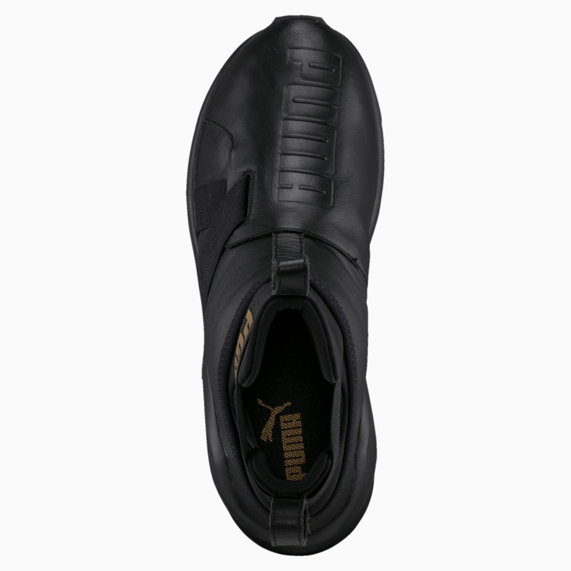 puma fierce strap premium leather sneaker