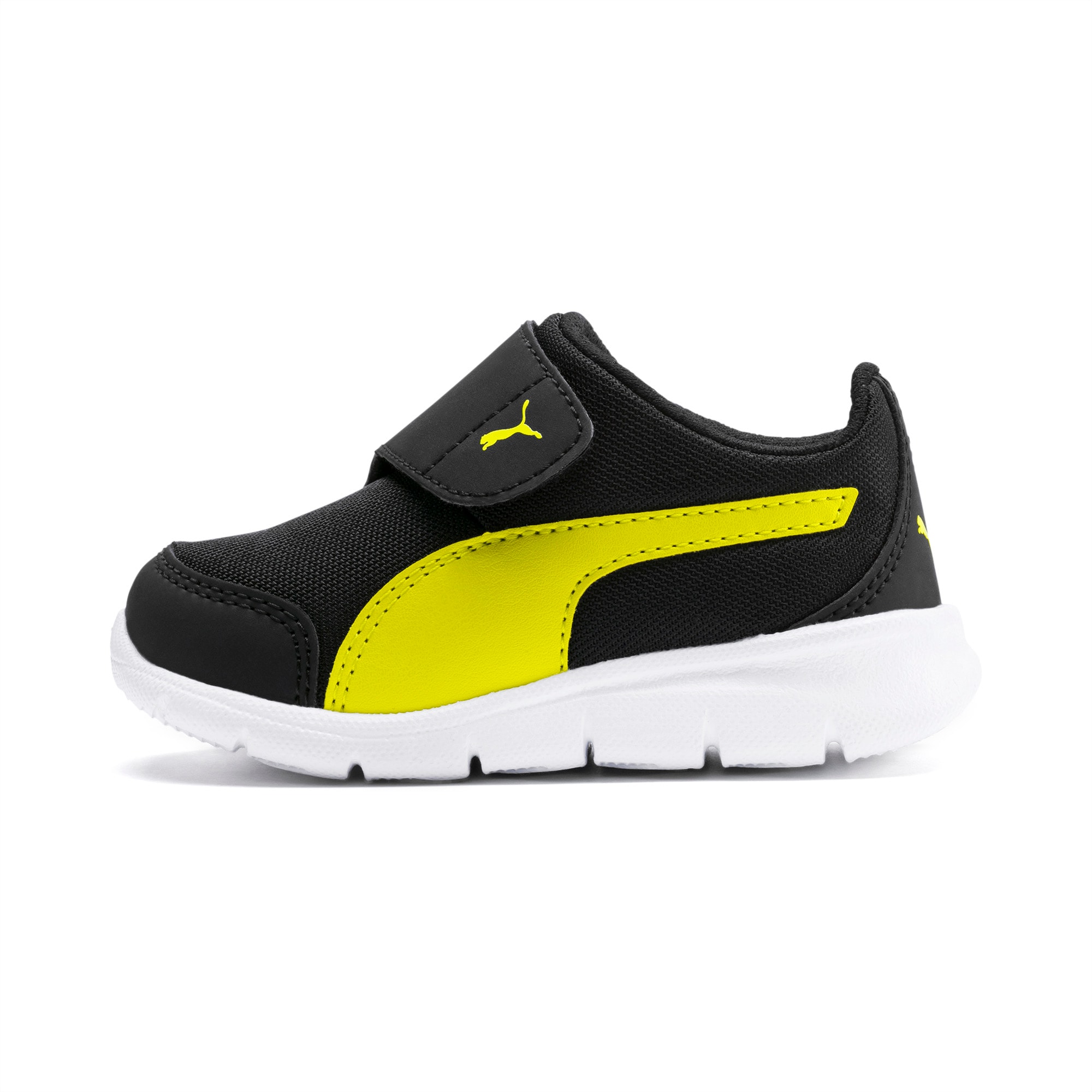 black and yellow infant jordans