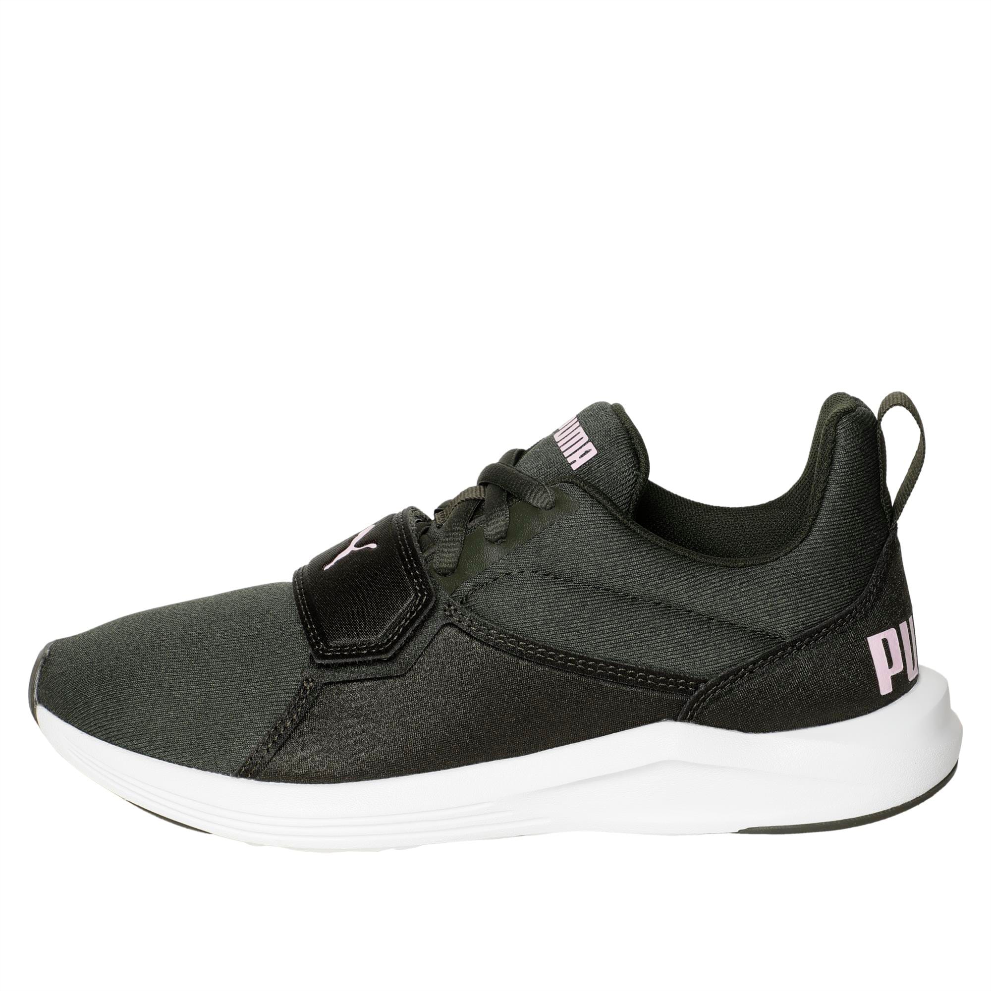 black smart trainers womens