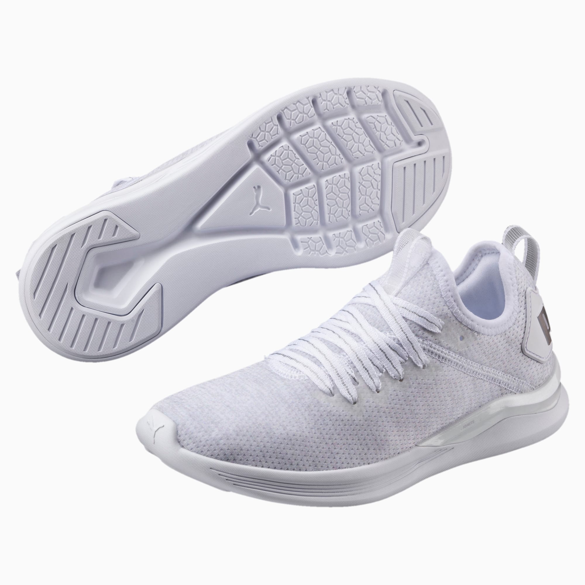 Puma ignite evoknit flash womens silver sales