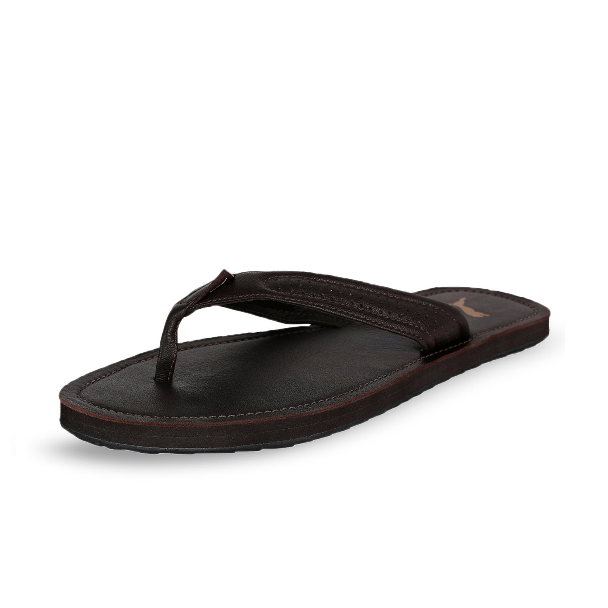 puma leather flip flops