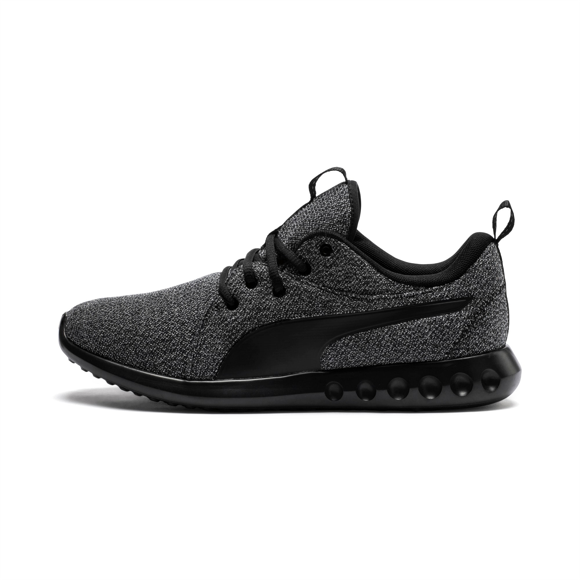 puma black shoes mens