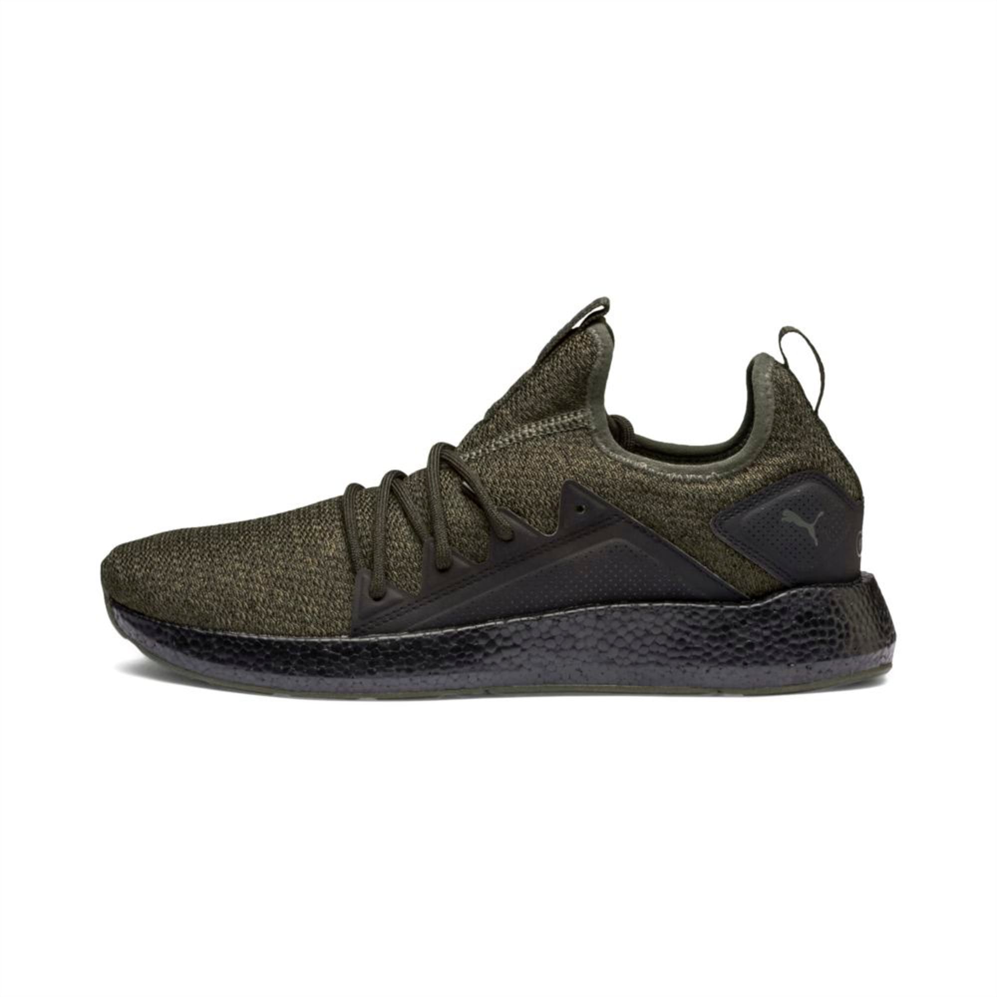 puma black nrgy neko running shoes