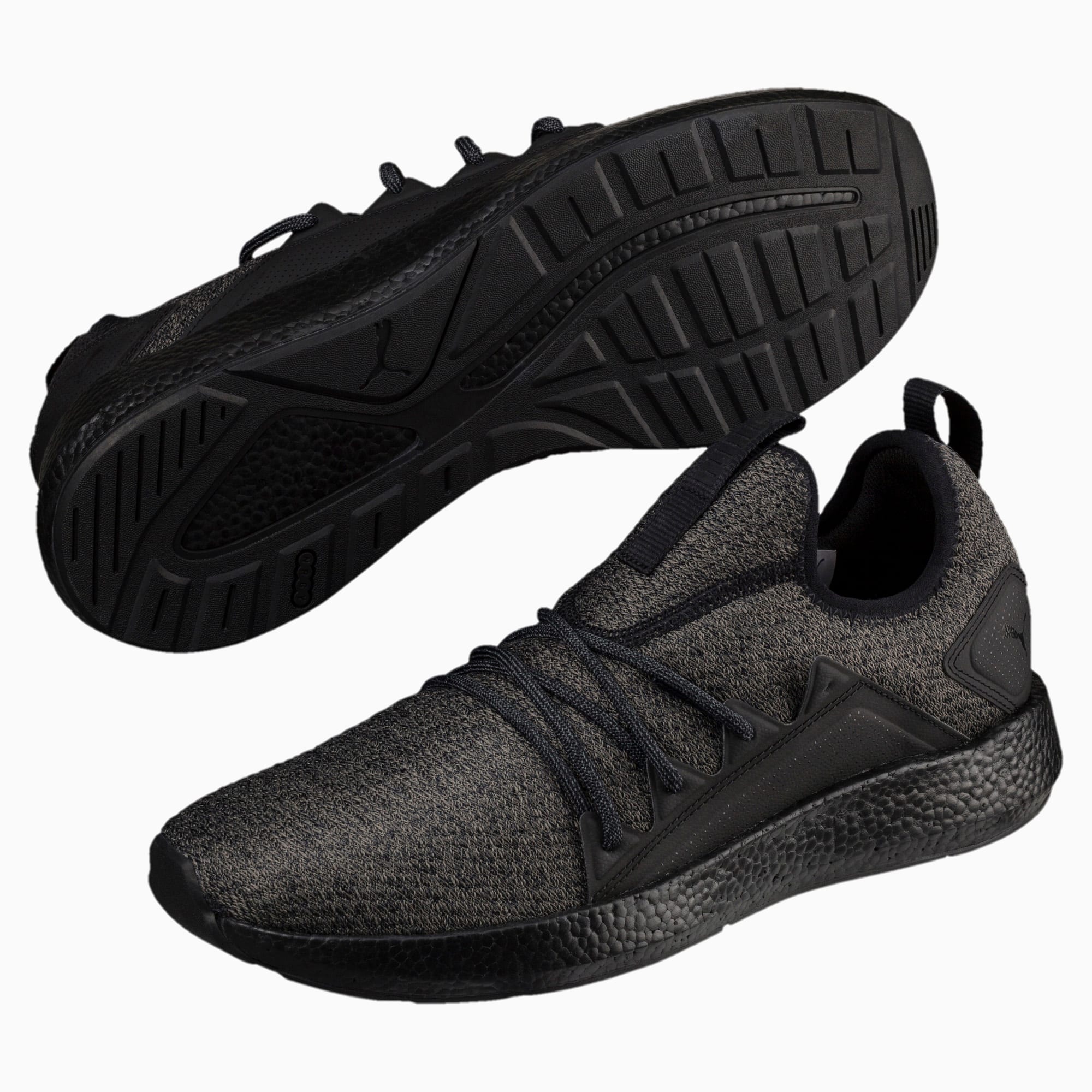 NRGY Neko Knit Men's Running Shoes | Puma Black-Puma Black | PUMA Back to  School | PUMA