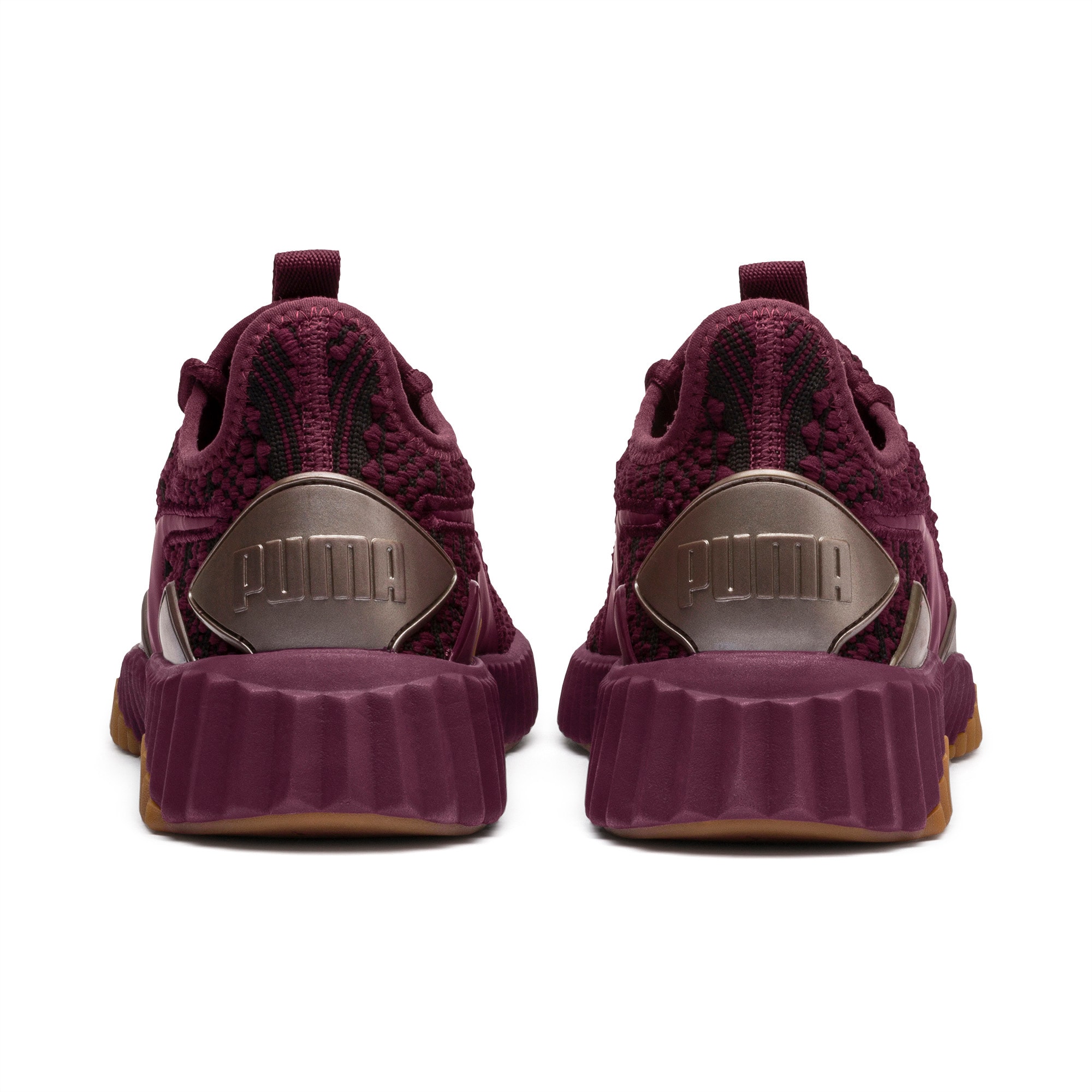 puma defy burgundy