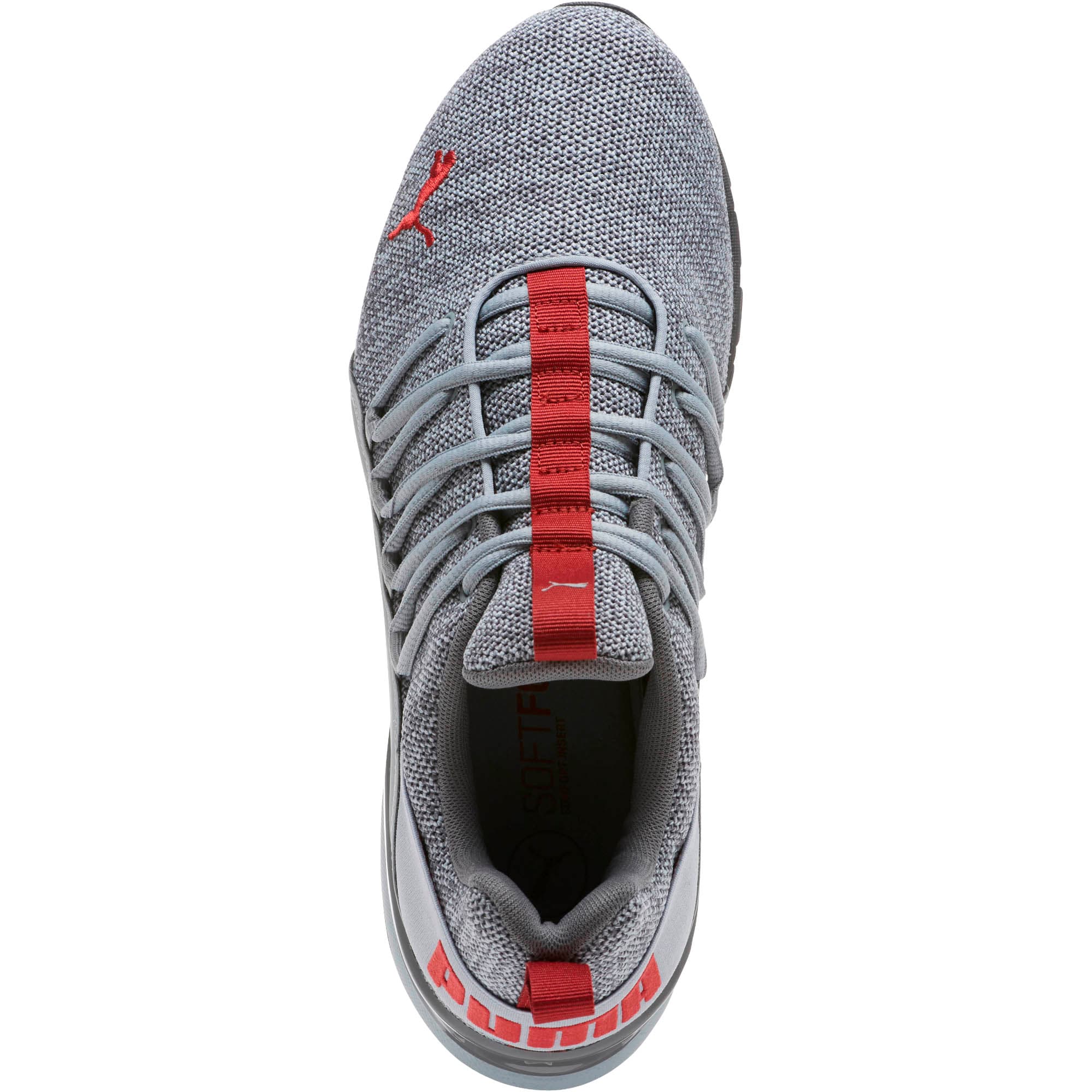 Puma axelion quarry quiet sales shade red