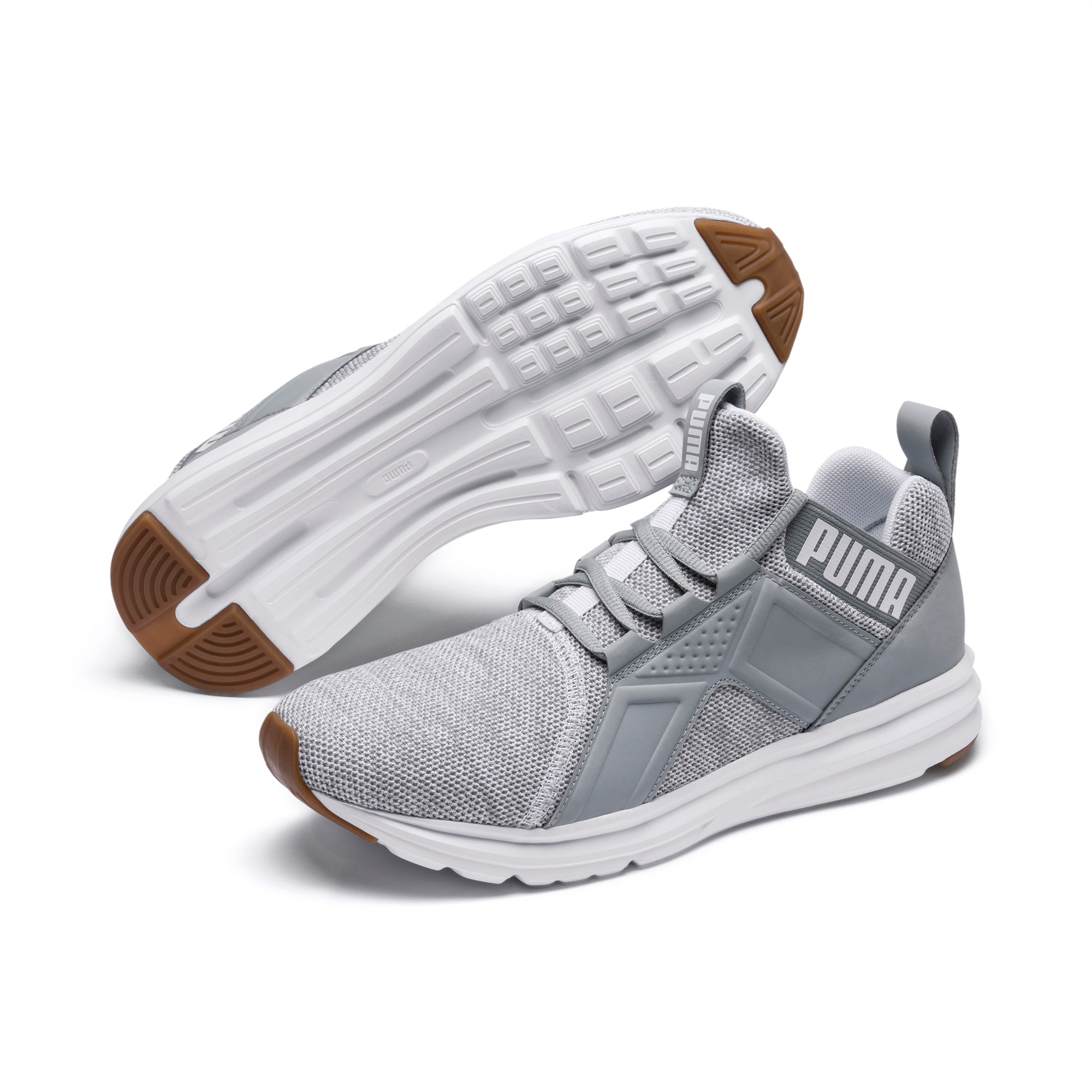 Enzo Knit Men's Trainers | Puma White 