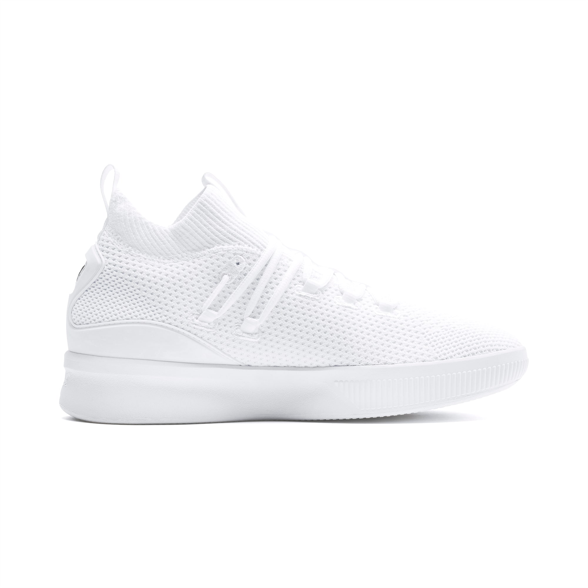 puma clyde court white