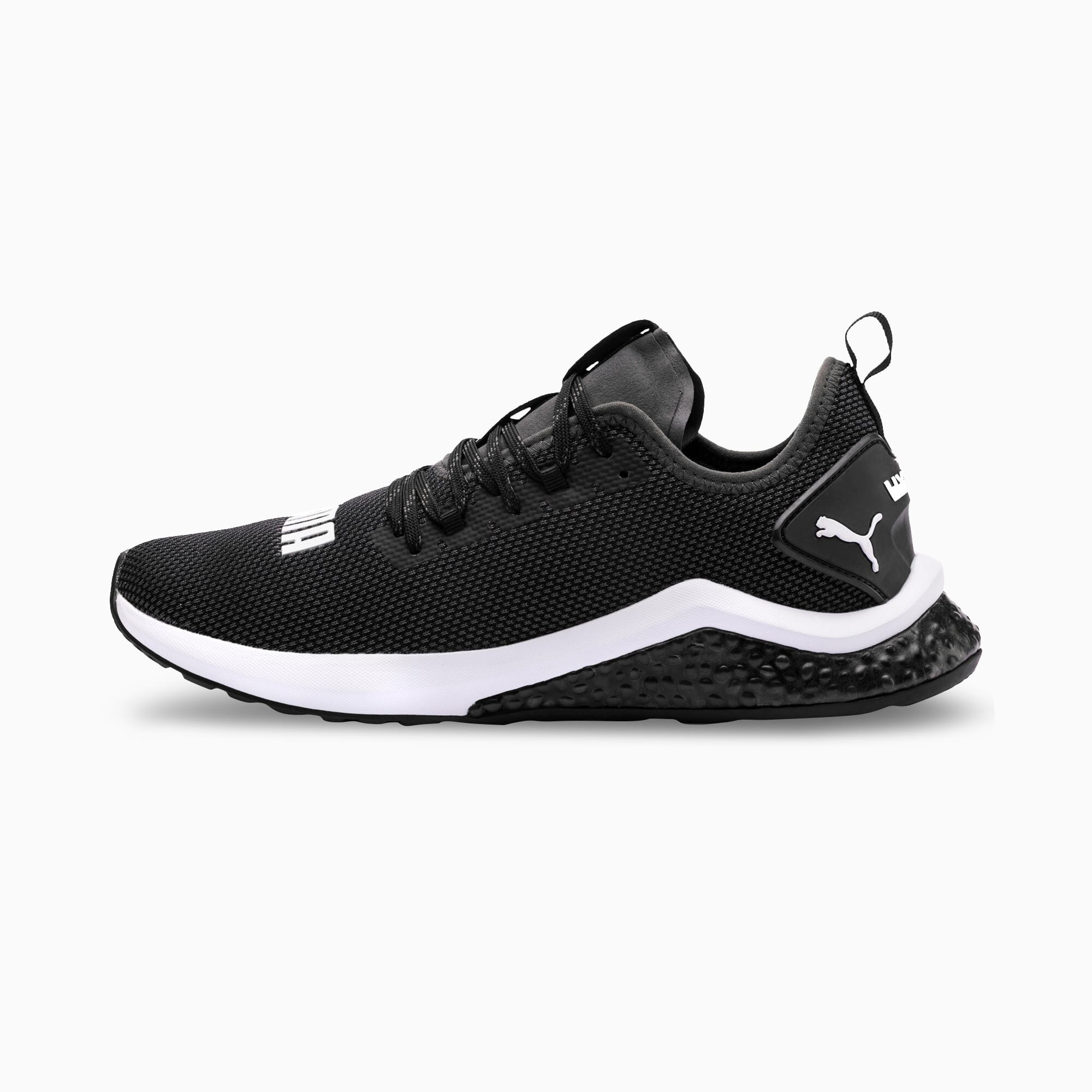 puma full black shoes