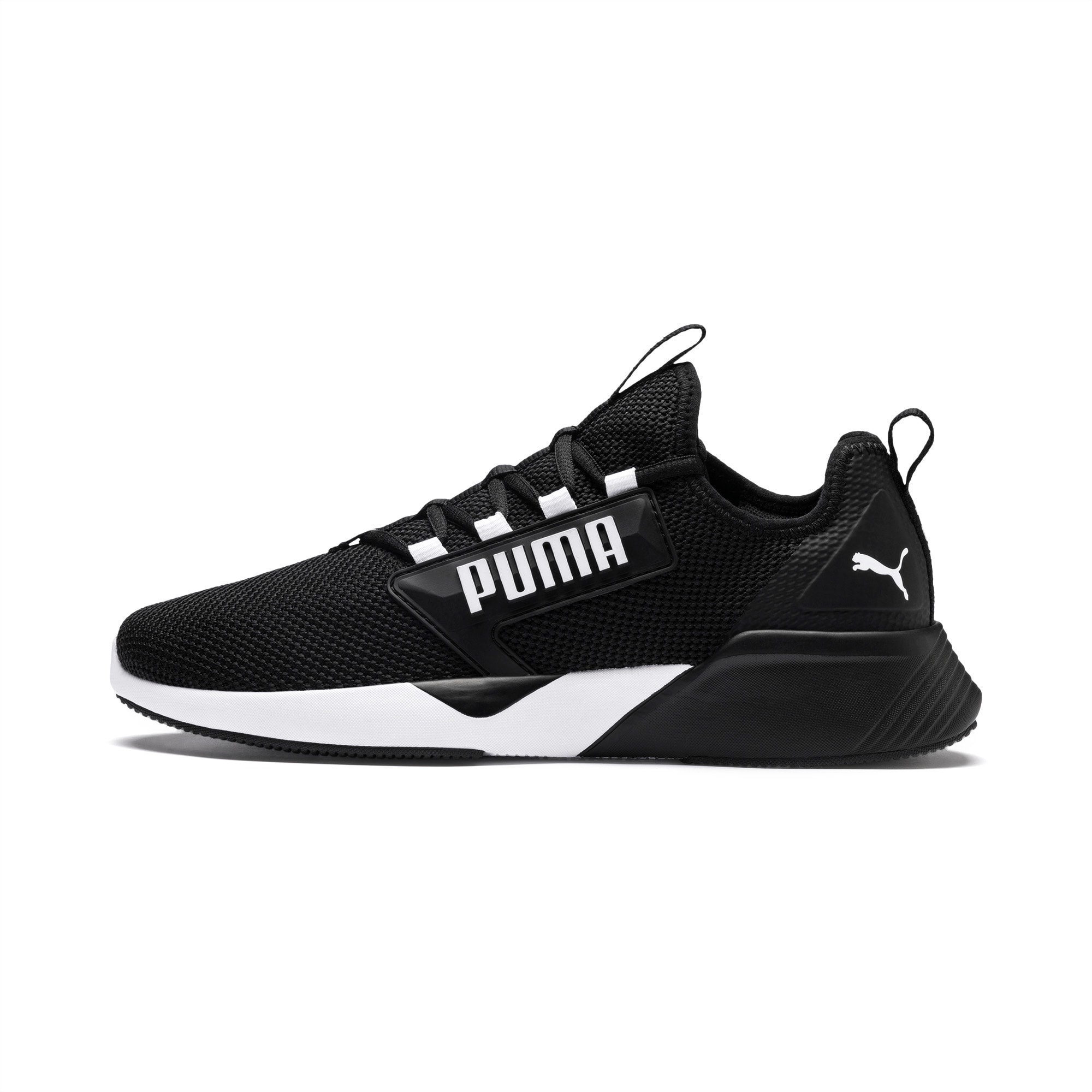 puma training retaliate trainers in black