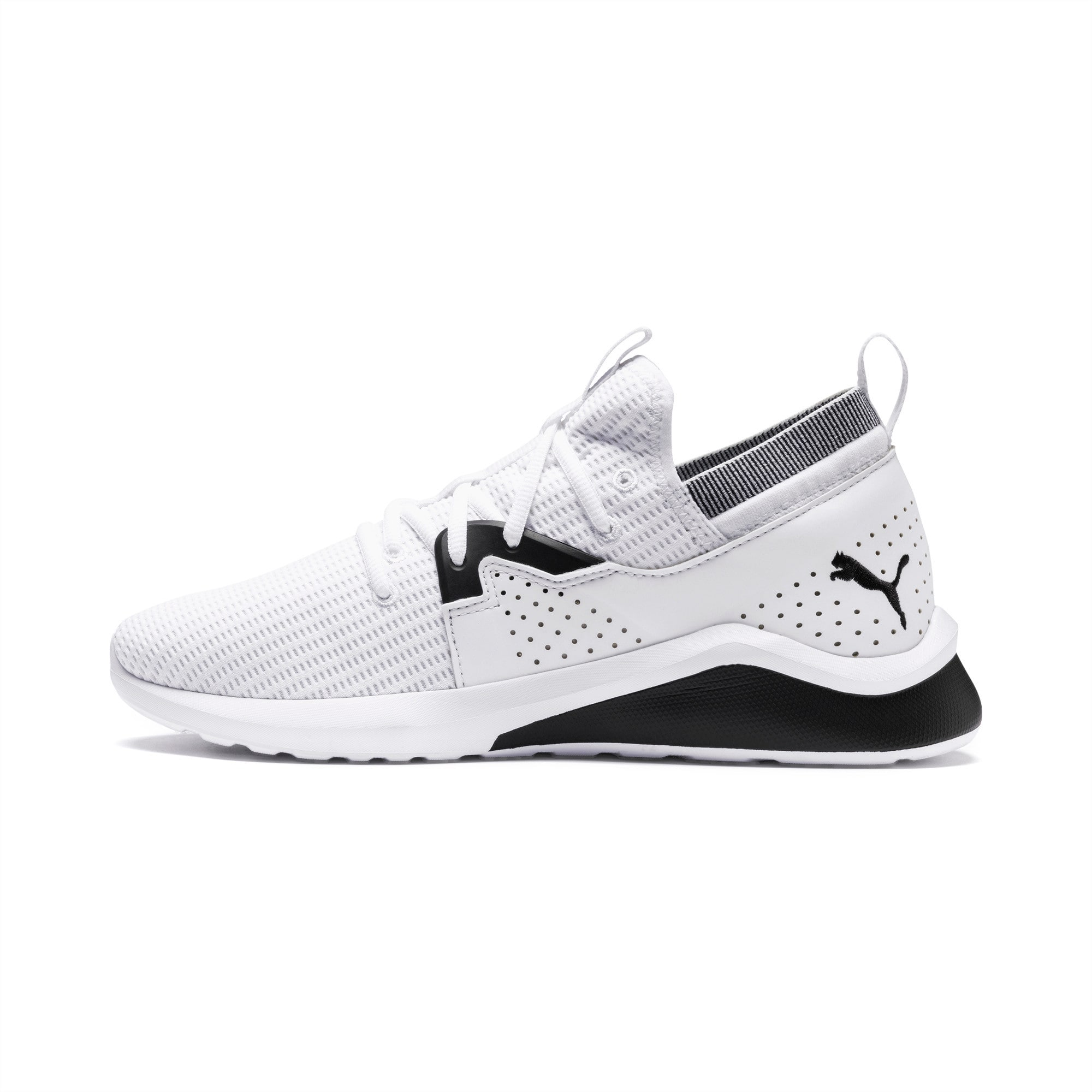 puma emergence black running shoes
