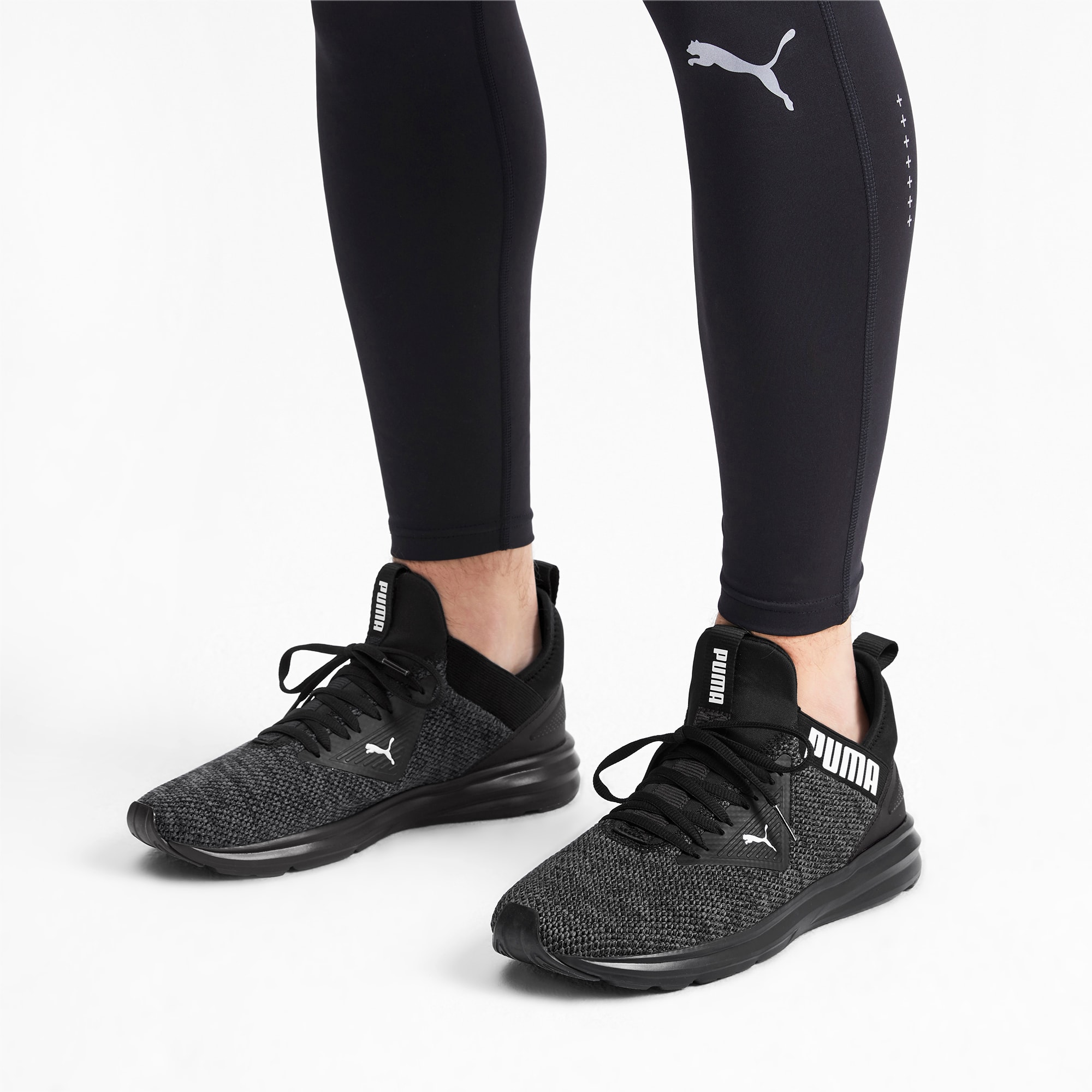 Running Shoes | Puma Black-Asphalt 