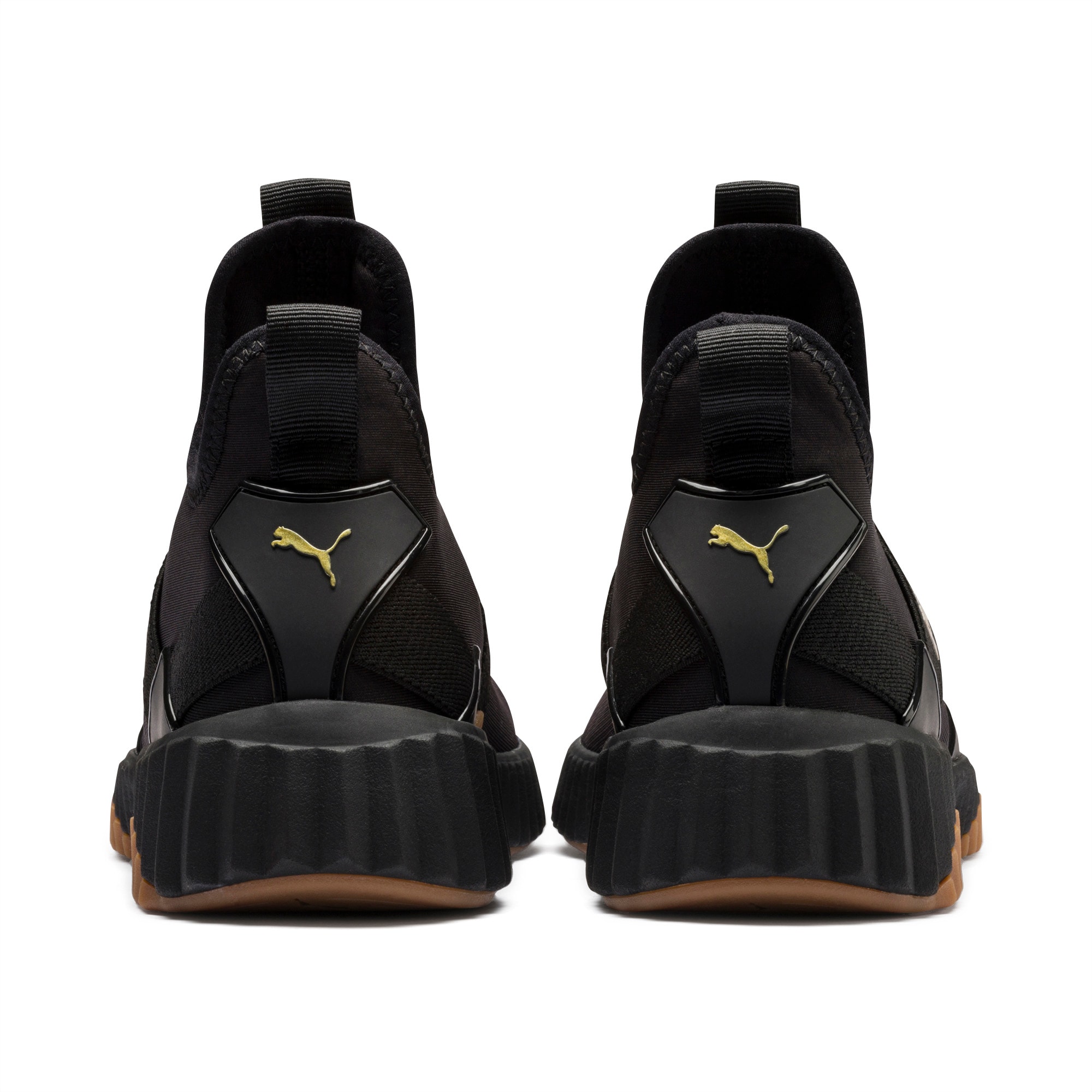 Puma defy black and gold on sale