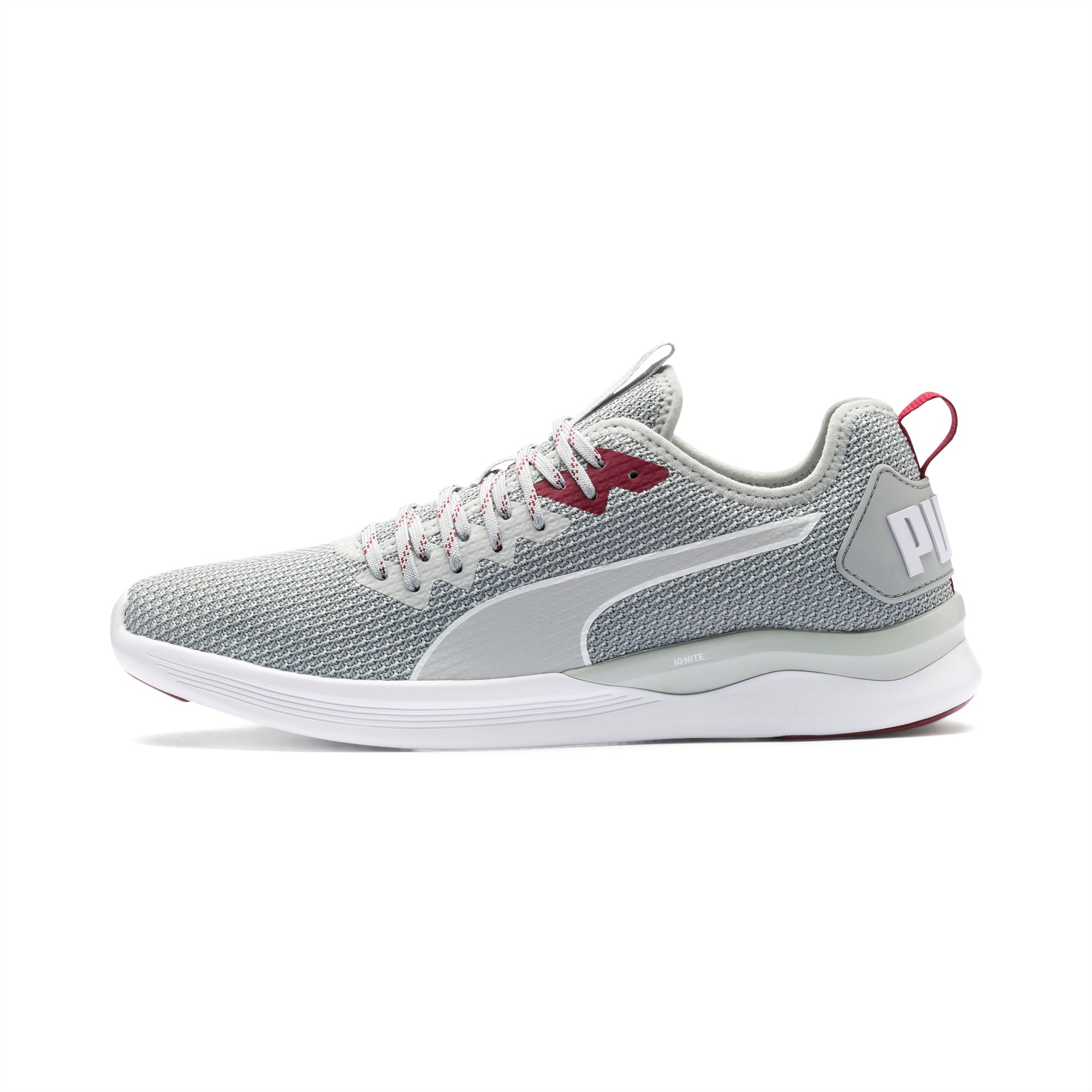 puma ignite grey running shoes