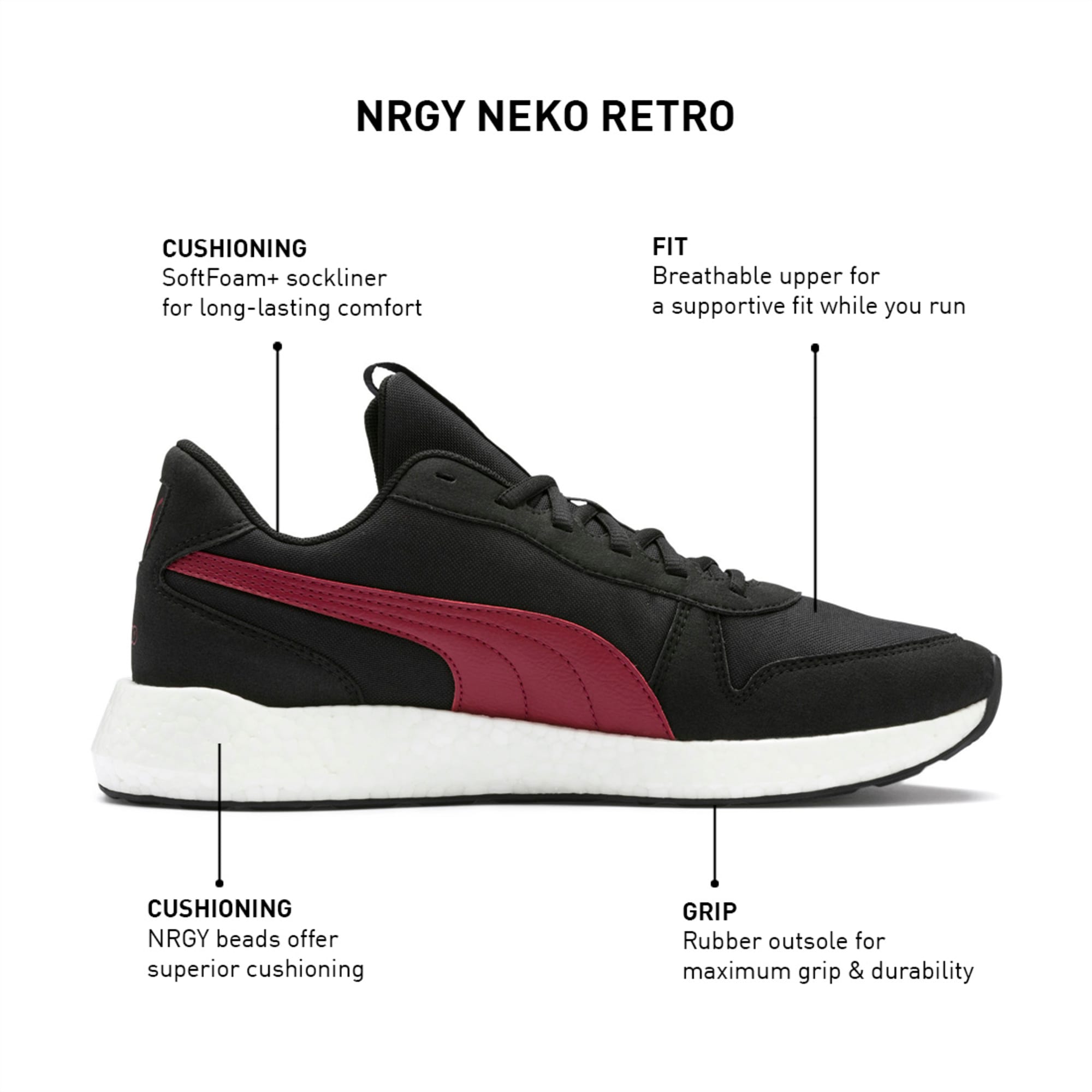 puma men's neko retro sneaker