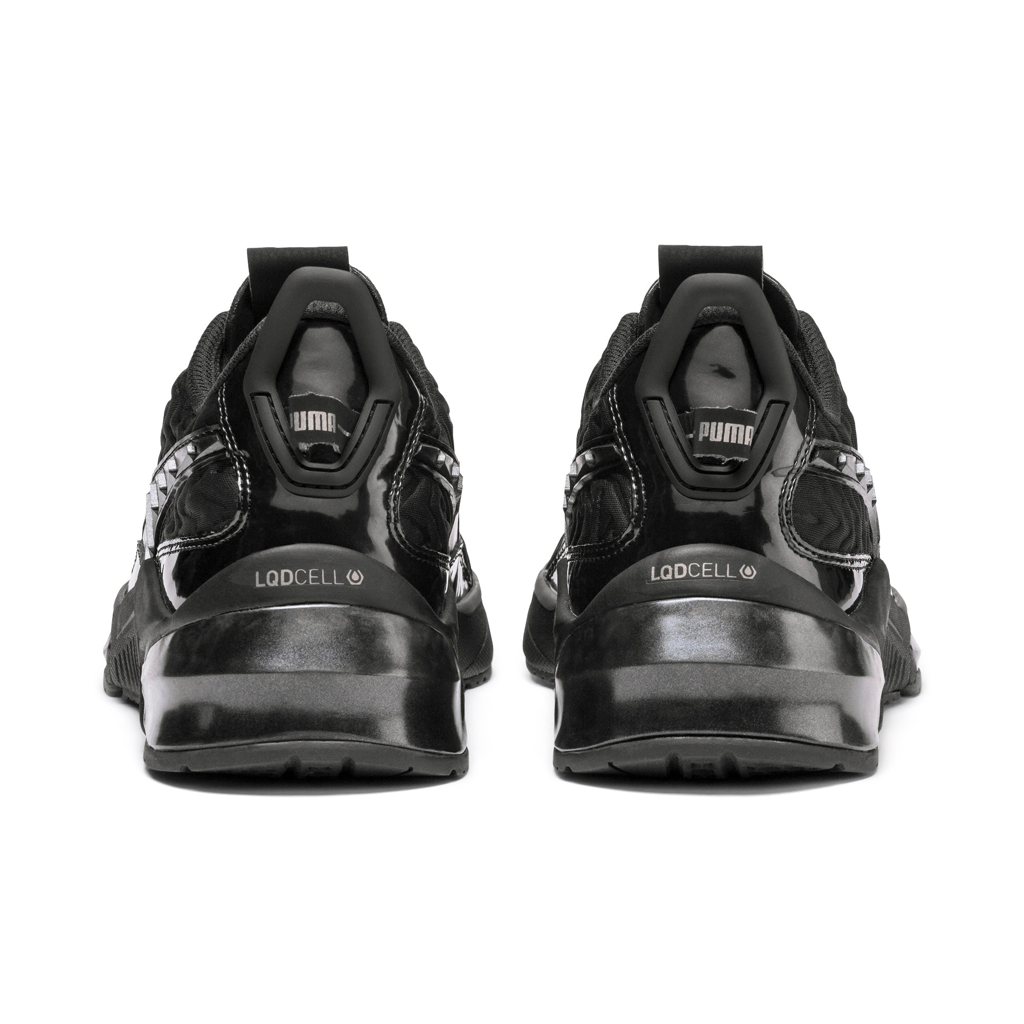 Puma men s lqdcell optic shop knit shoes black