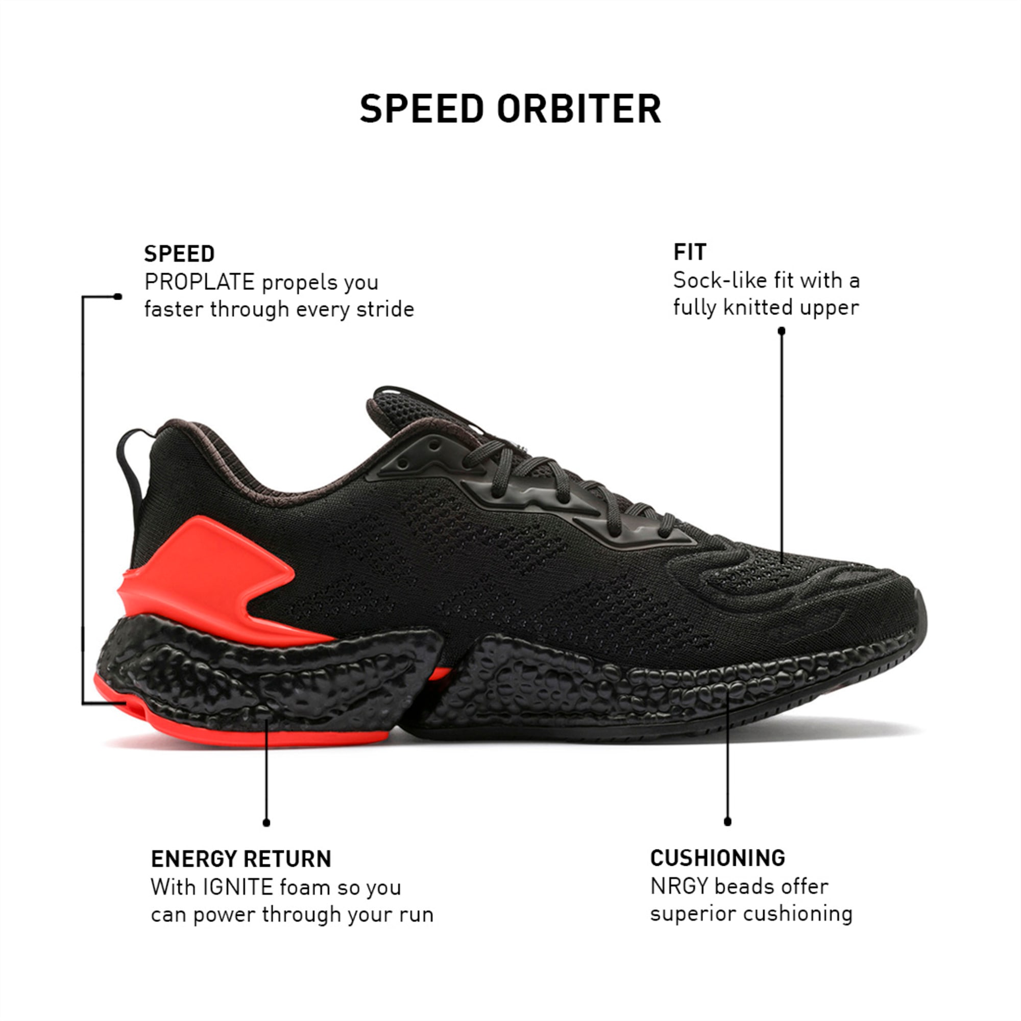speed orbiter men's running shoes