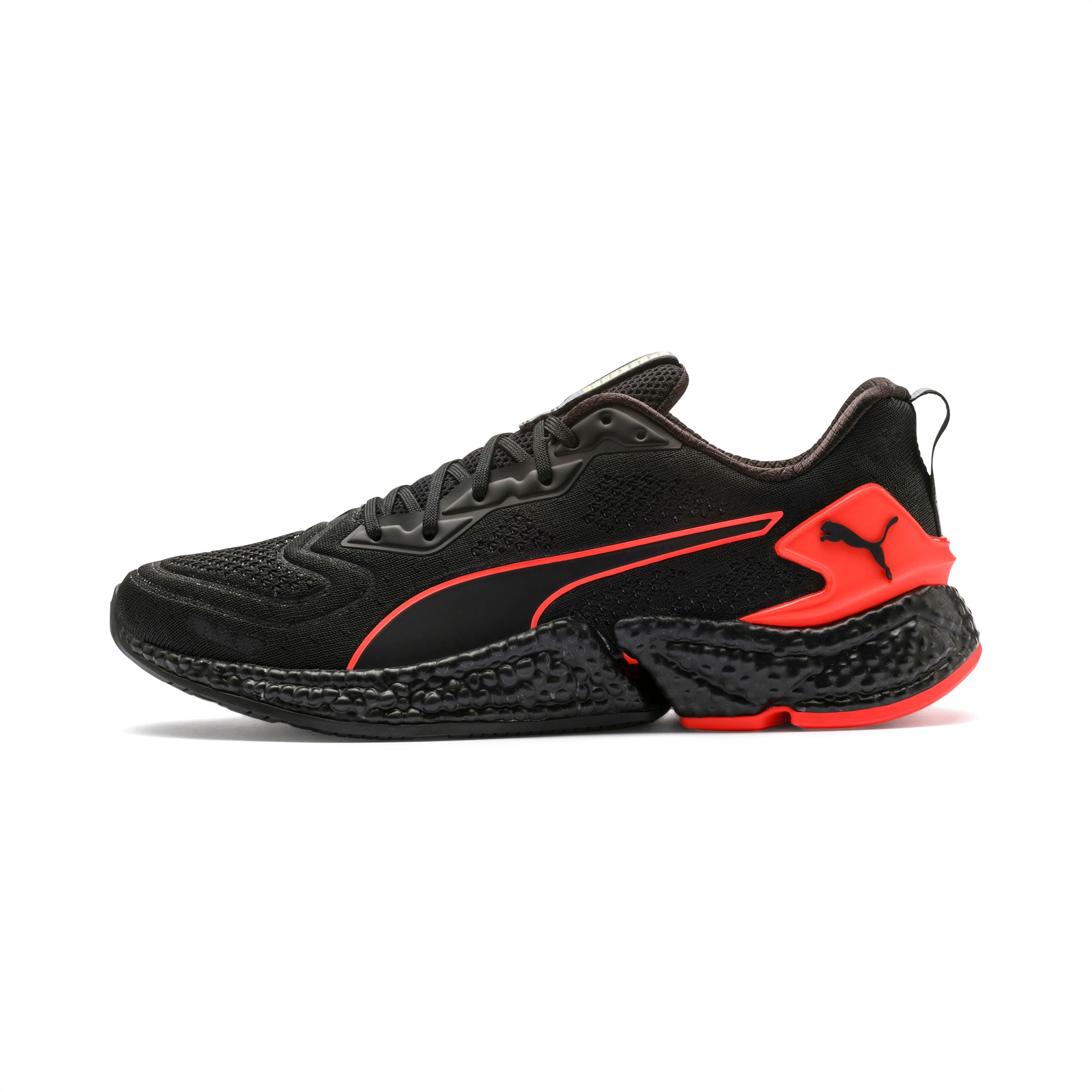 Running Shoes | Black-Nrgy Red-Yellow 