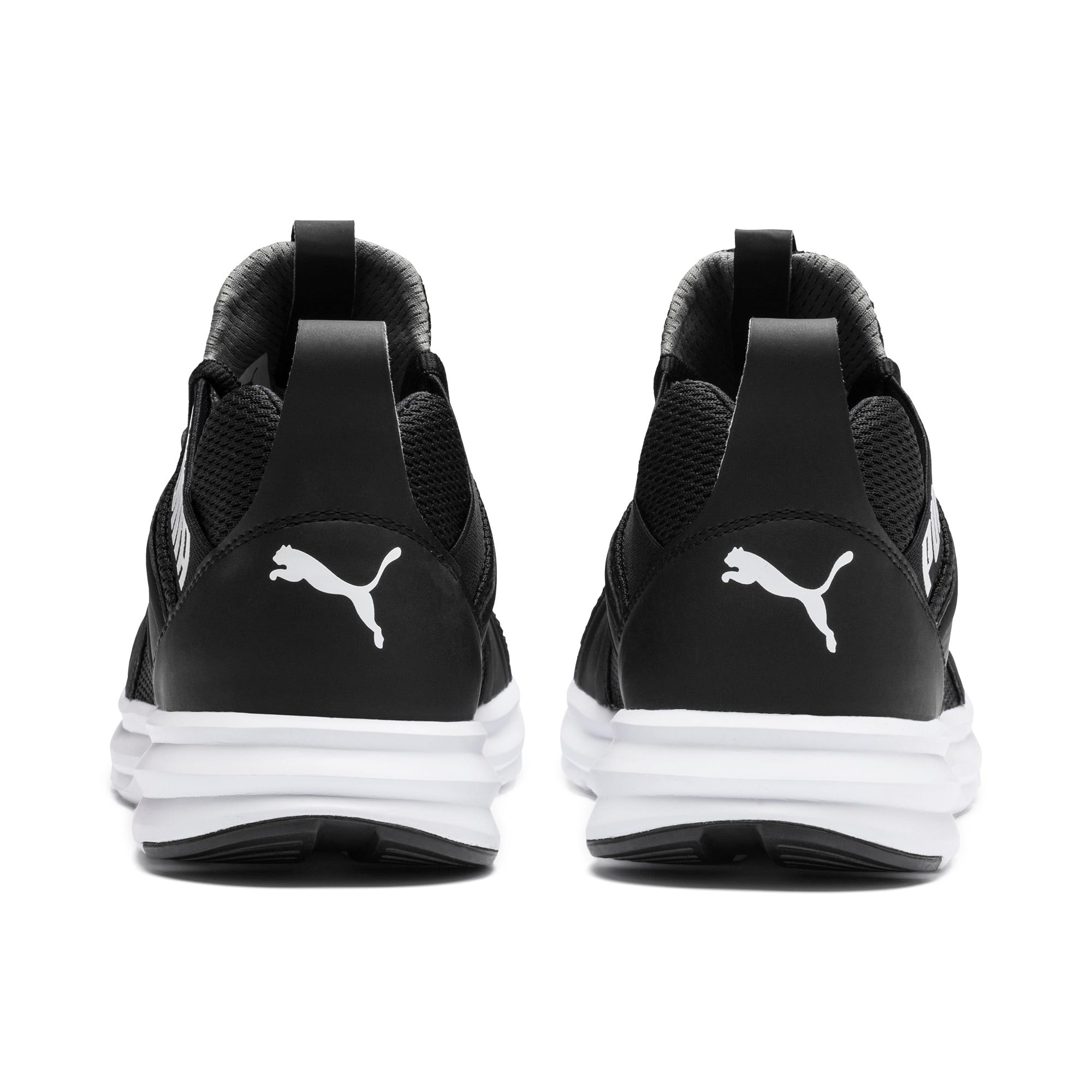 Puma men's enzo shop black running shoes