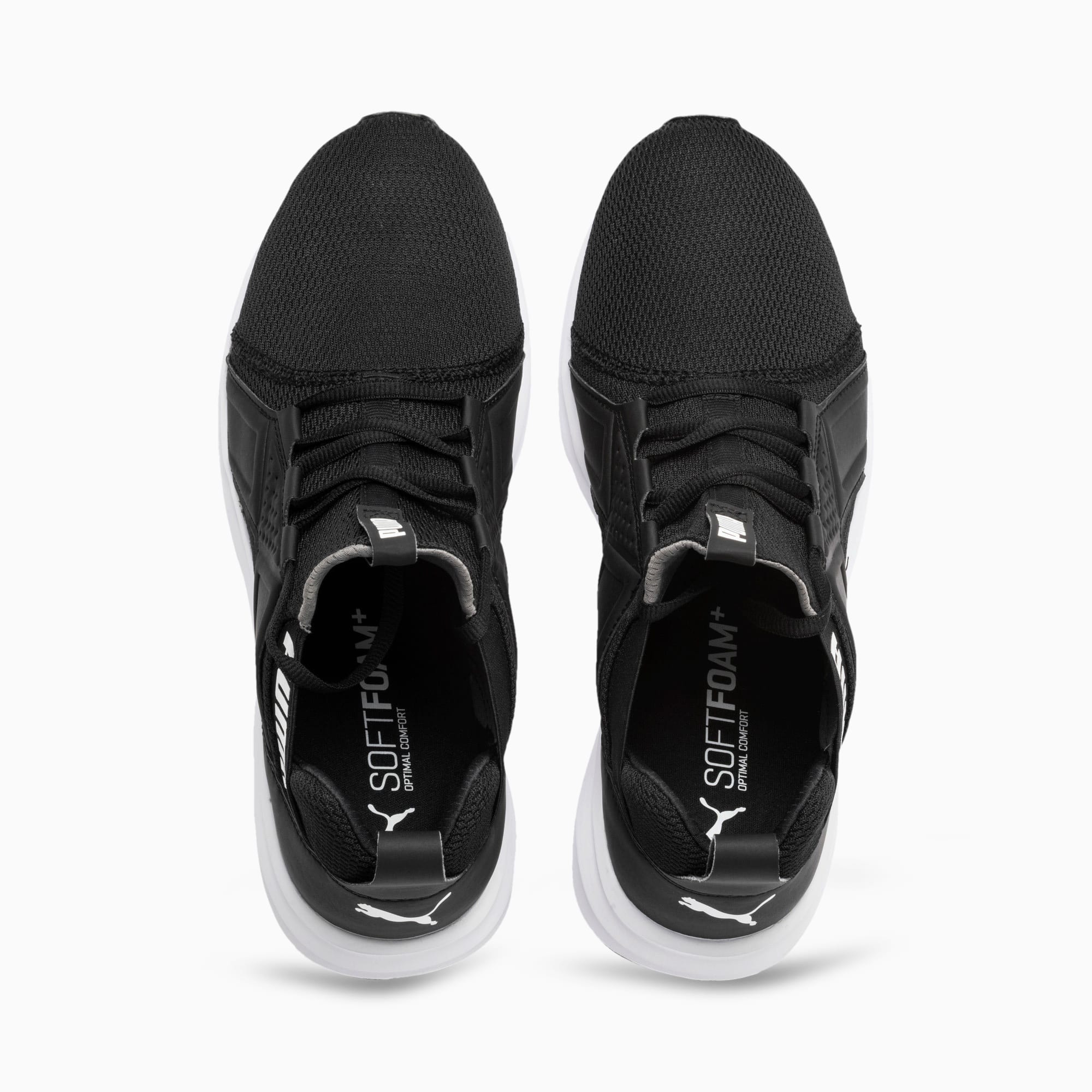 Puma men's enzo black running shoes store