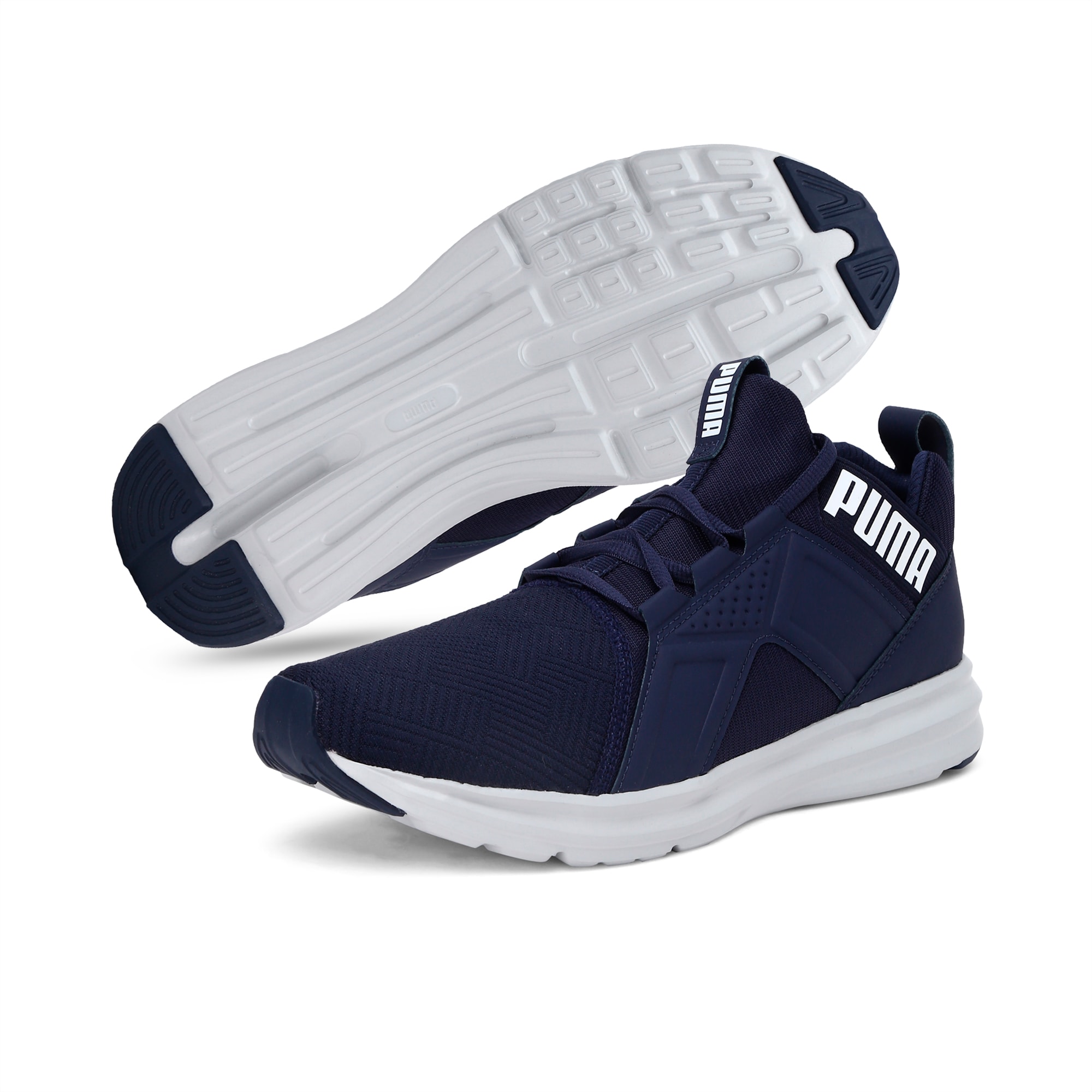 puma men's enzo geo running shoes