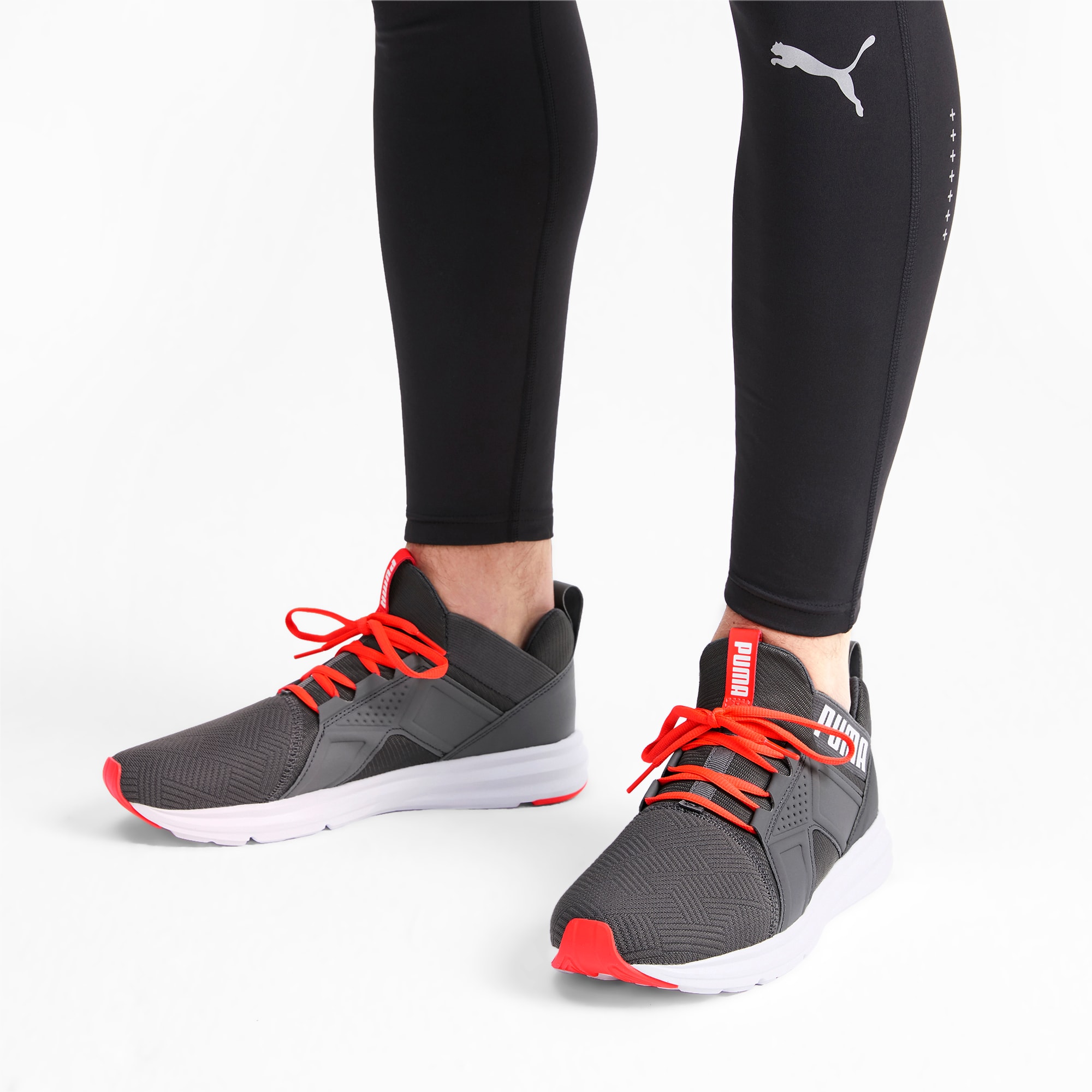 puma men's enzo geo running shoes