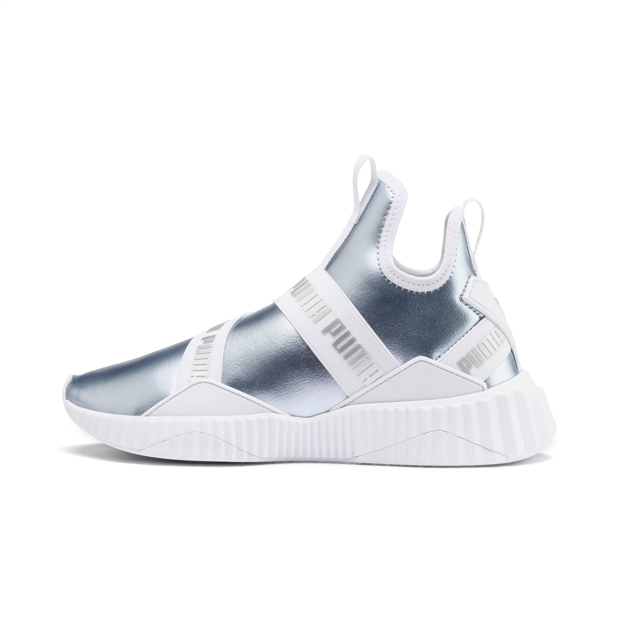 puma defy women's grey