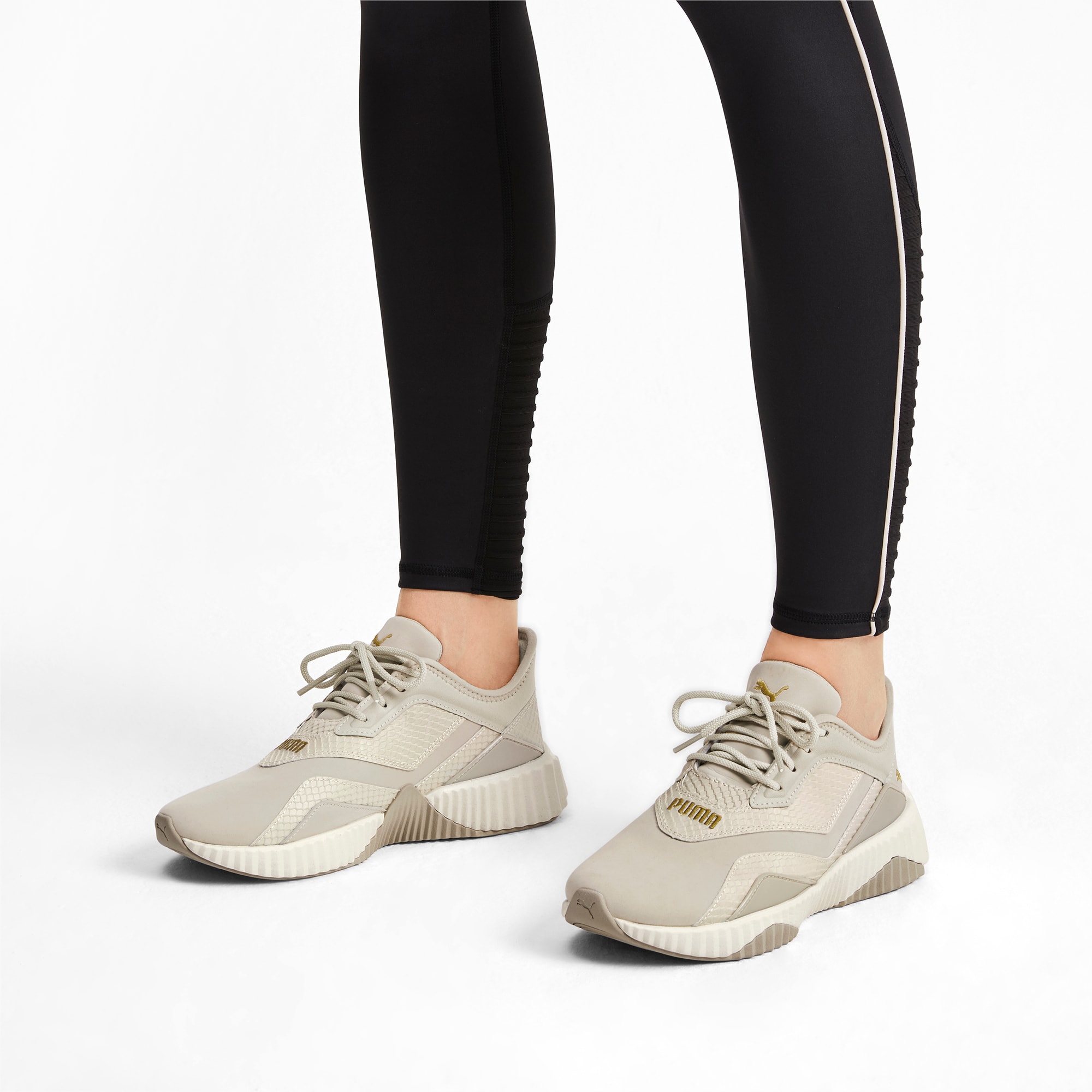 Defy stitched women's training shoes discount