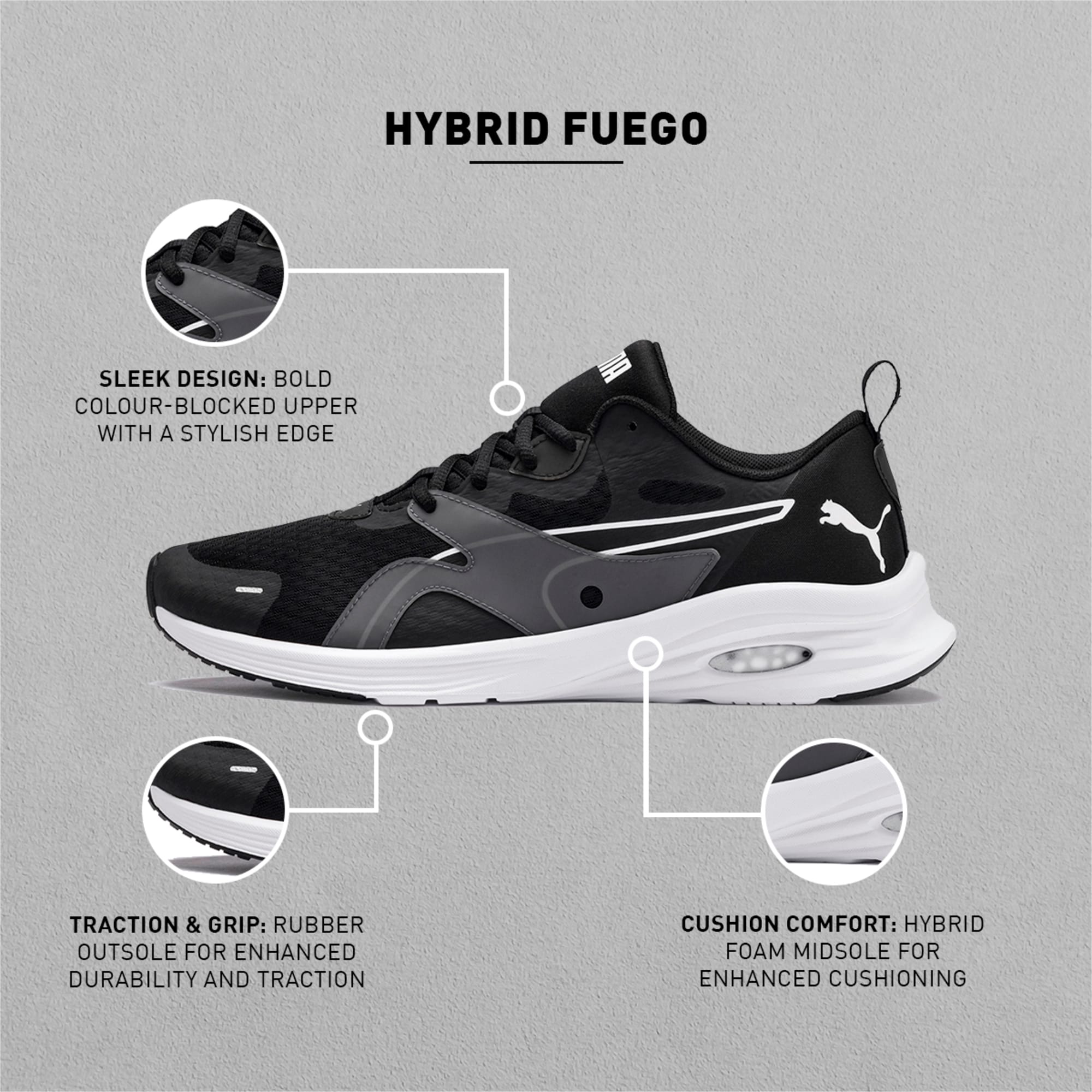 HYBRID Fuego Men s Running Shoes