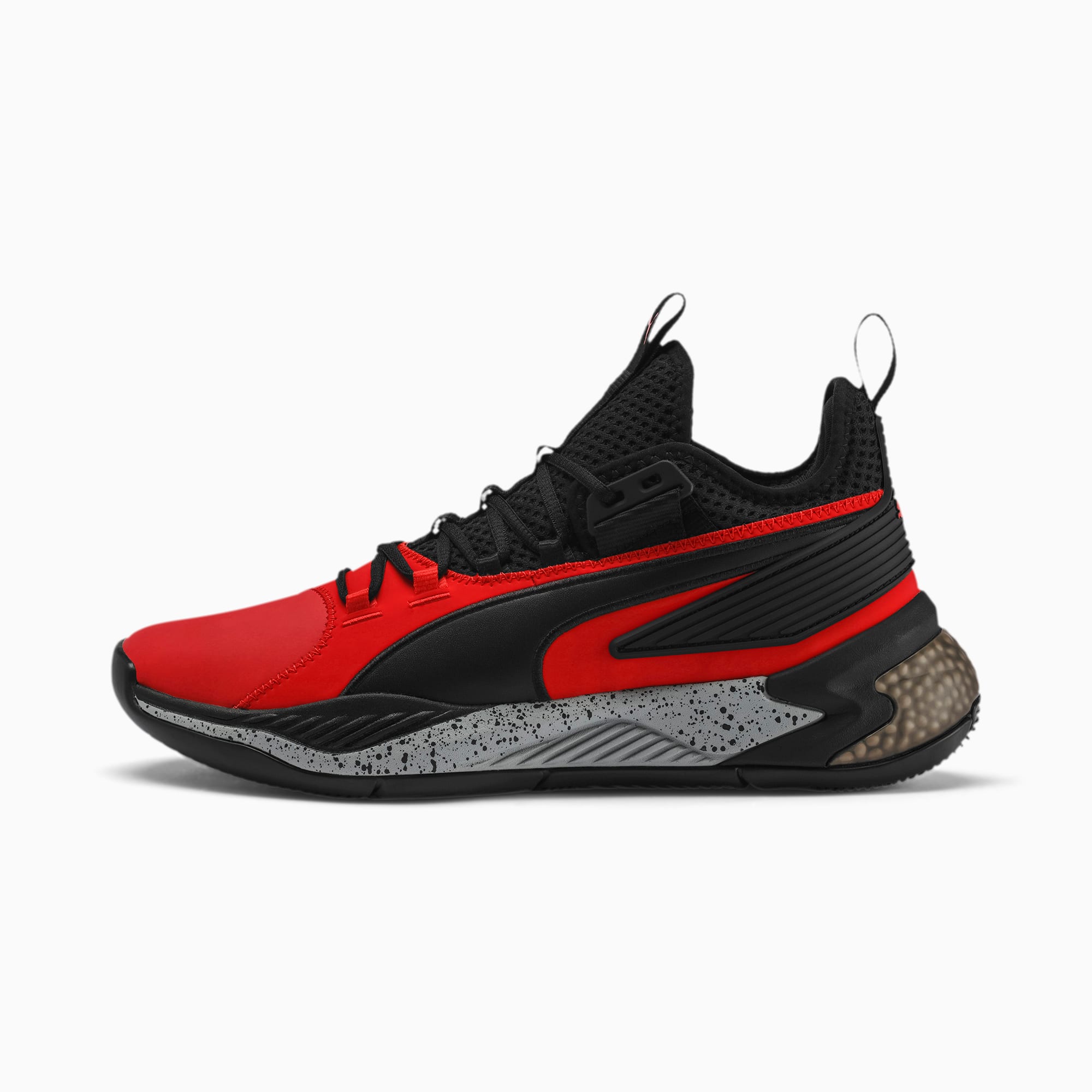 red puma basketball shoes