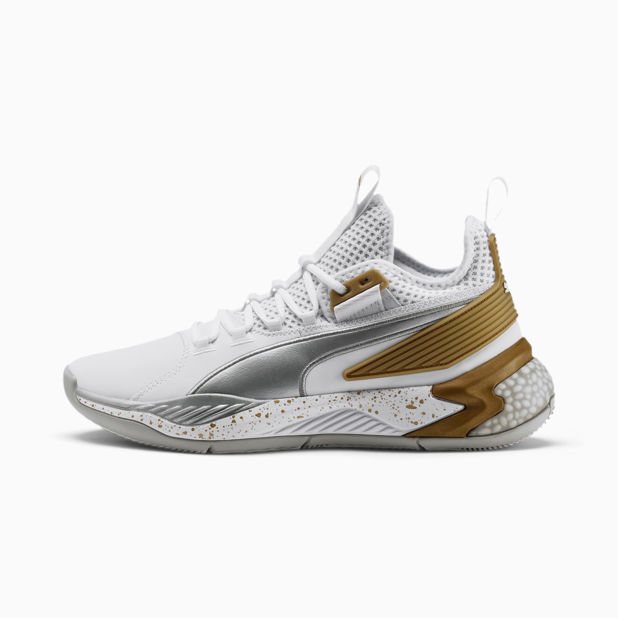 Scarpe da basket Uproar Core uomo | Puma White-Metallic Silver | PUMA  Scarpe | PUMA Italia