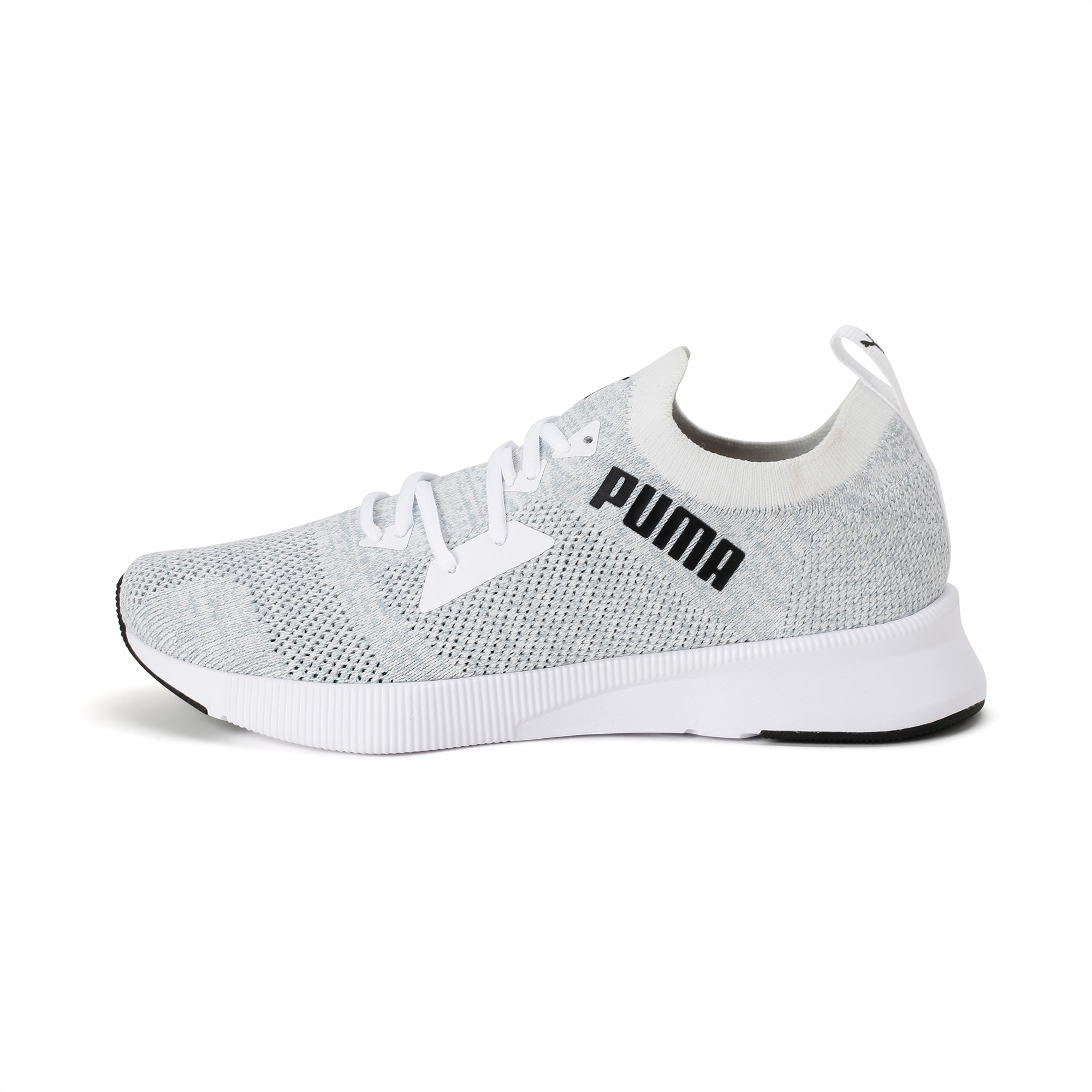 Flyer Runner Engineered Knit Men s Running Shoes Puma White