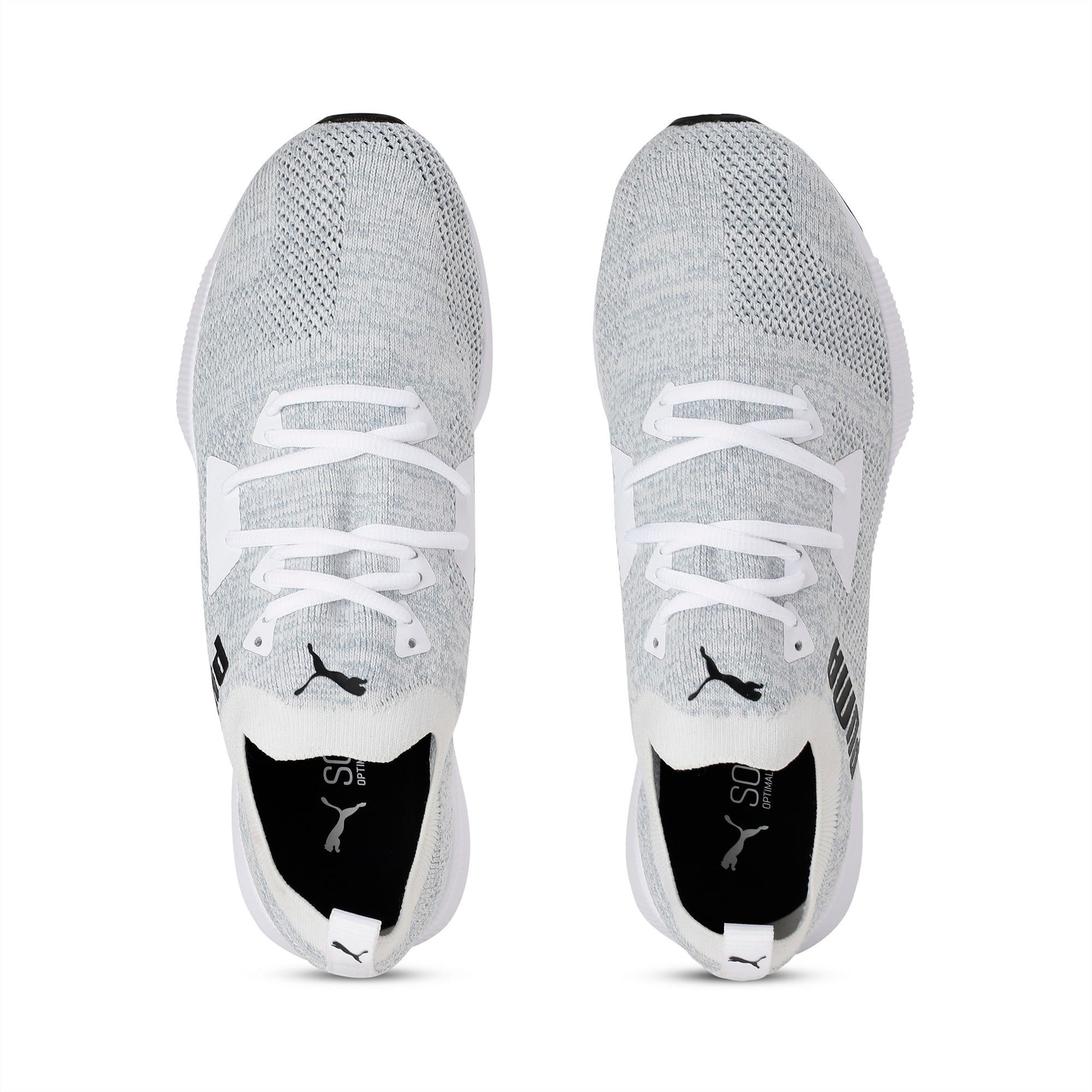 Flyer Runner Engineered Knit Men s Running Shoes Puma White