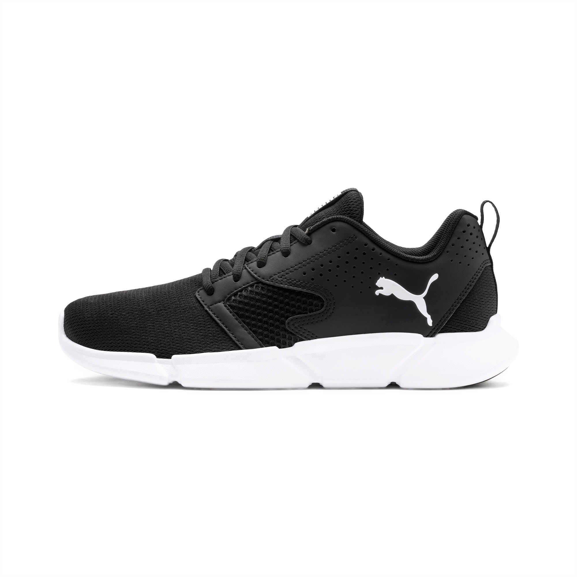 puma black white