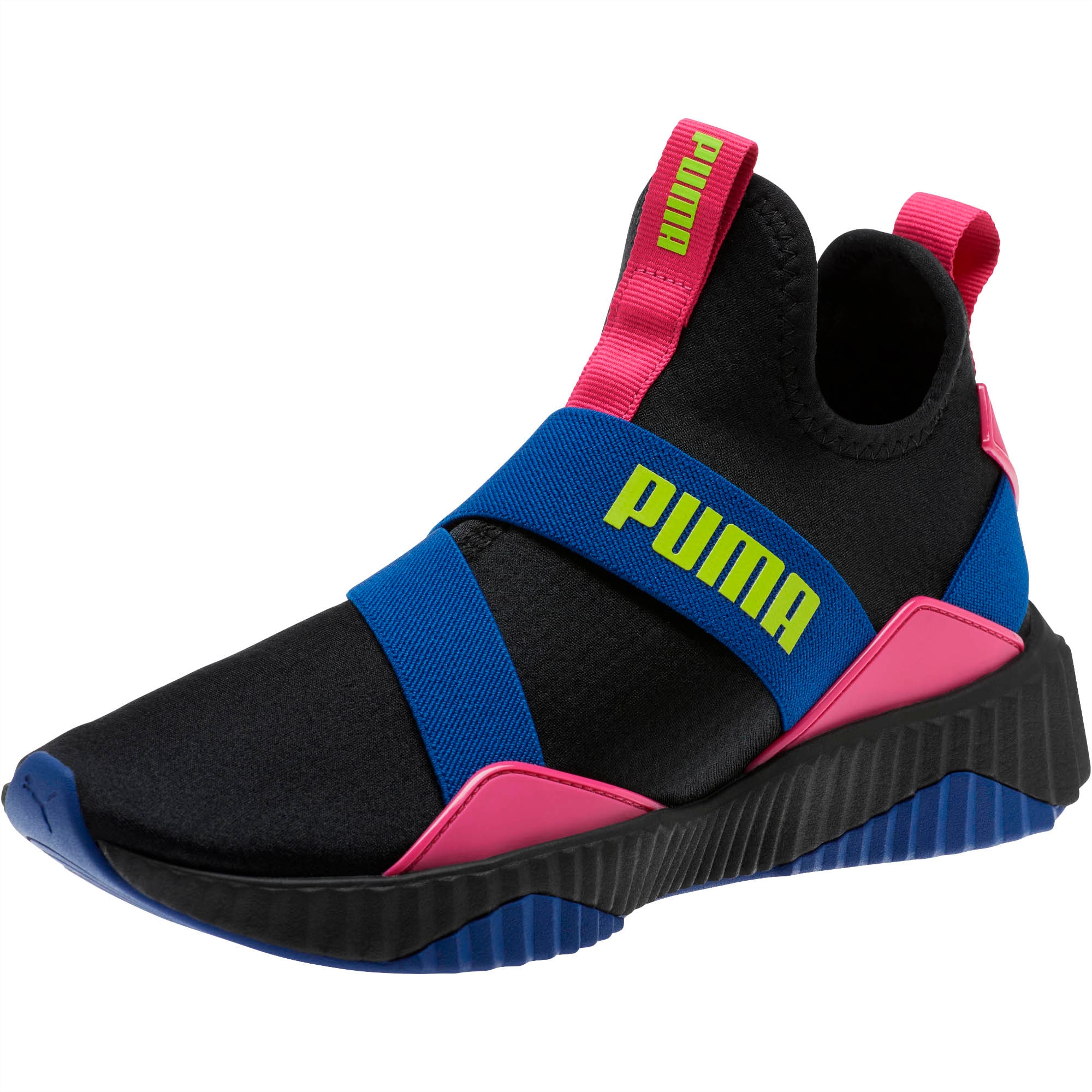 Black puma shoes womens 90s hot sale