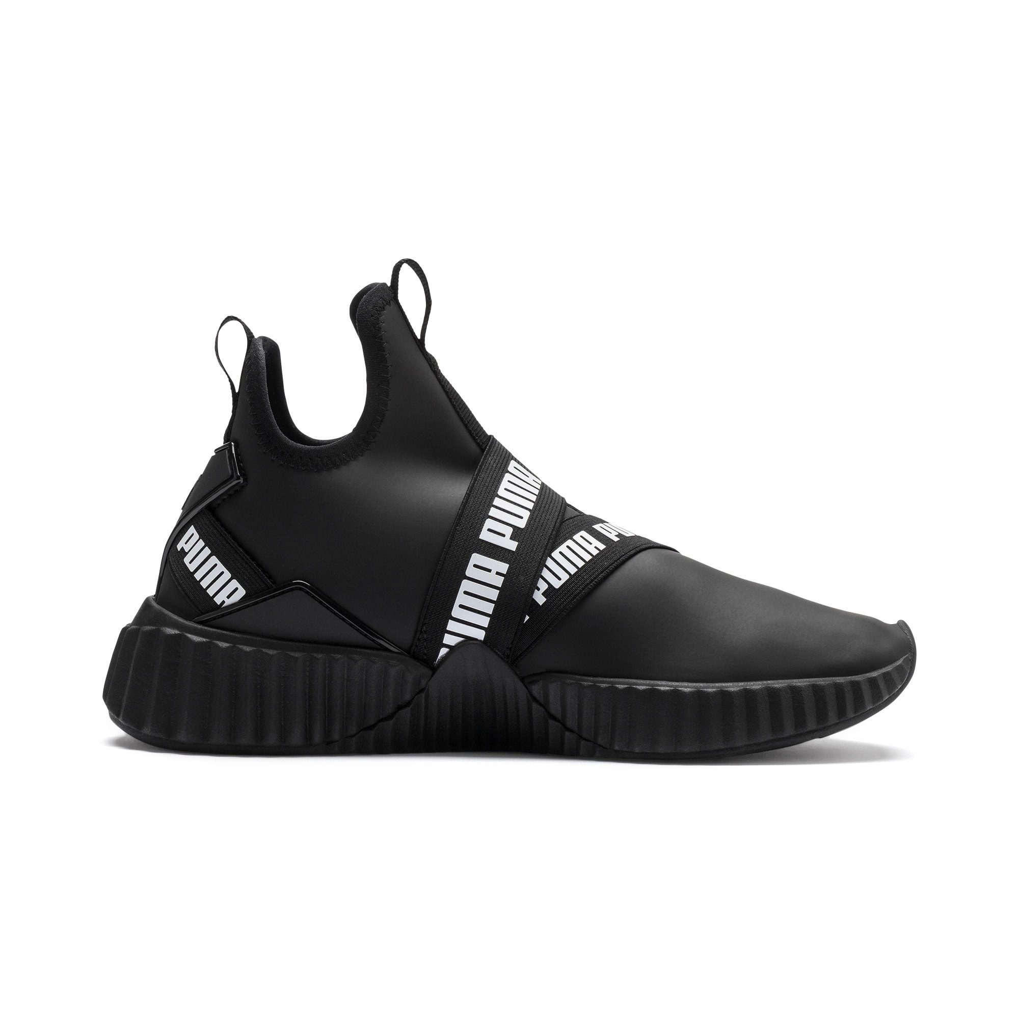 puma defy women's black