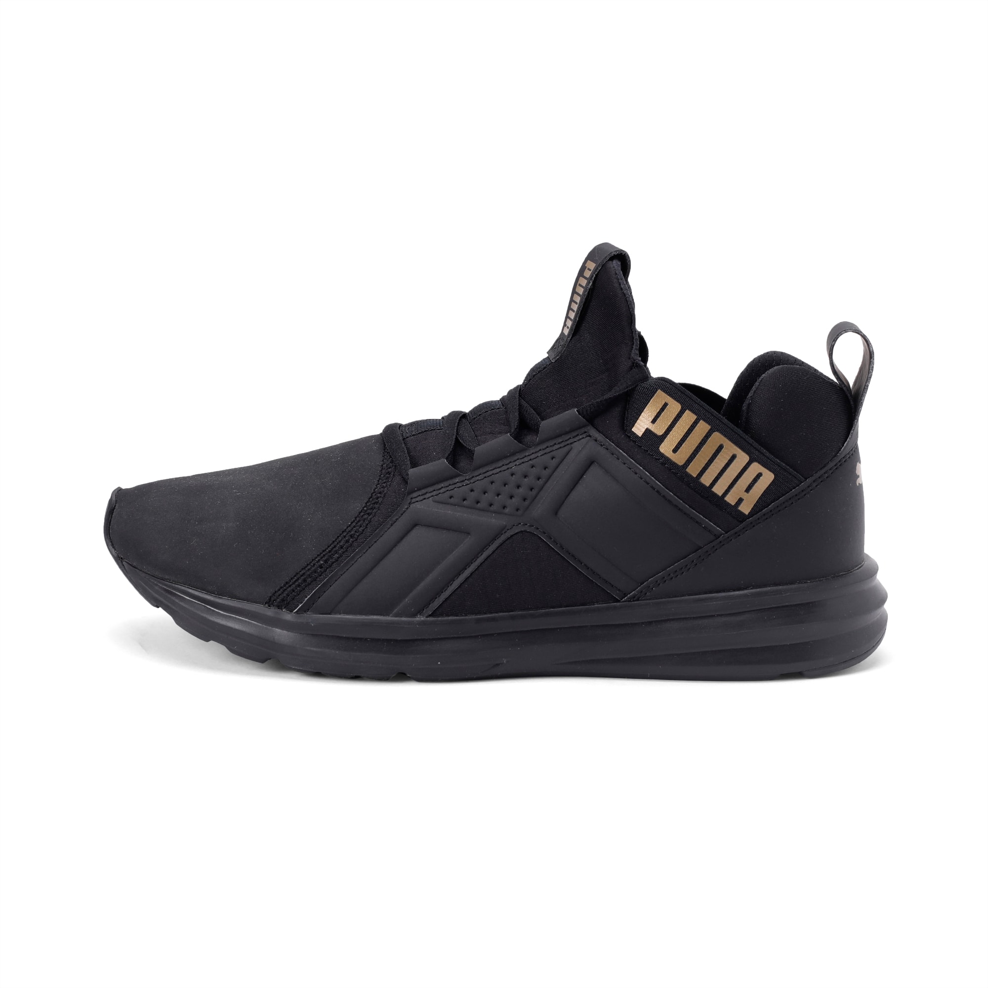 puma enzo black and gold