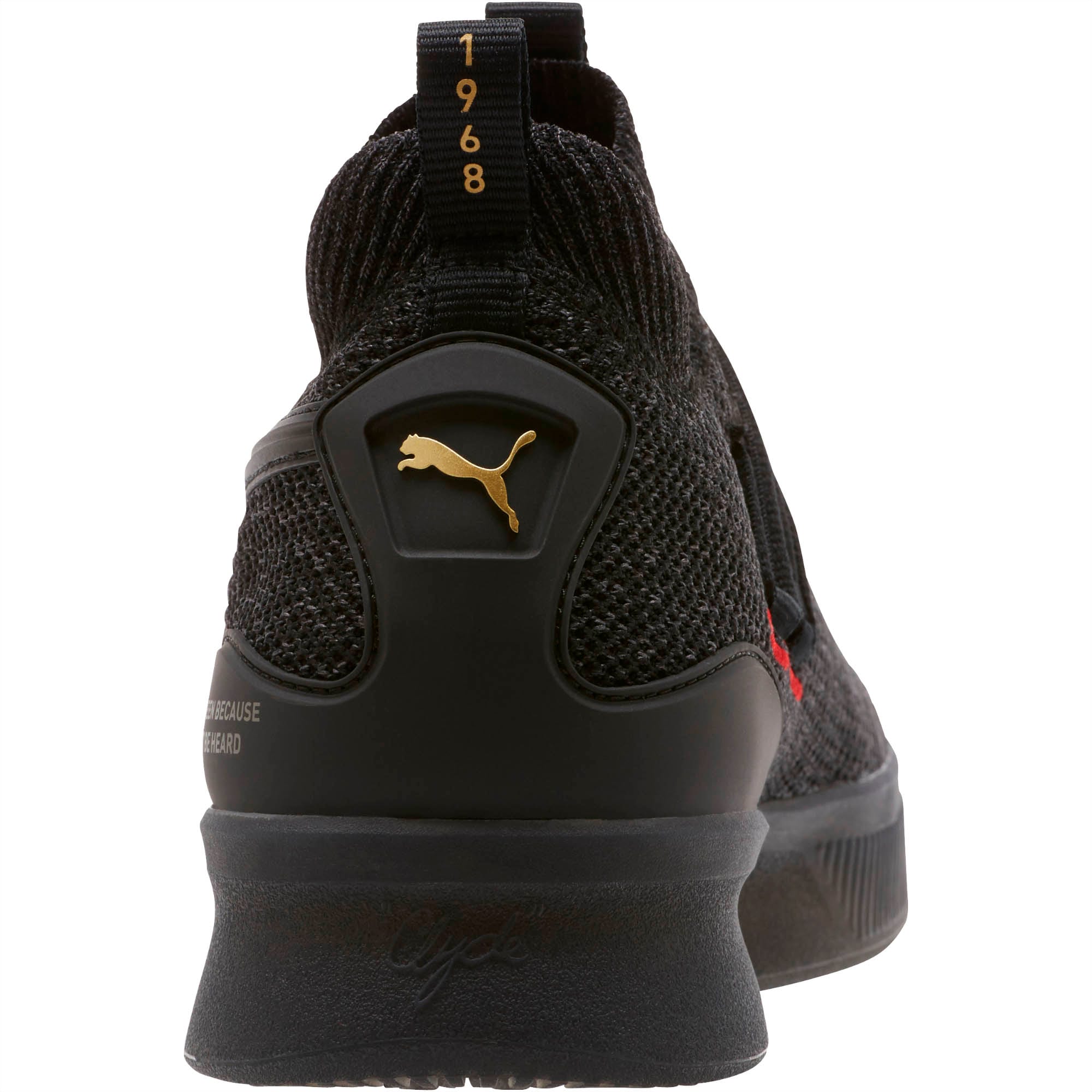 all black puma basketball shoes