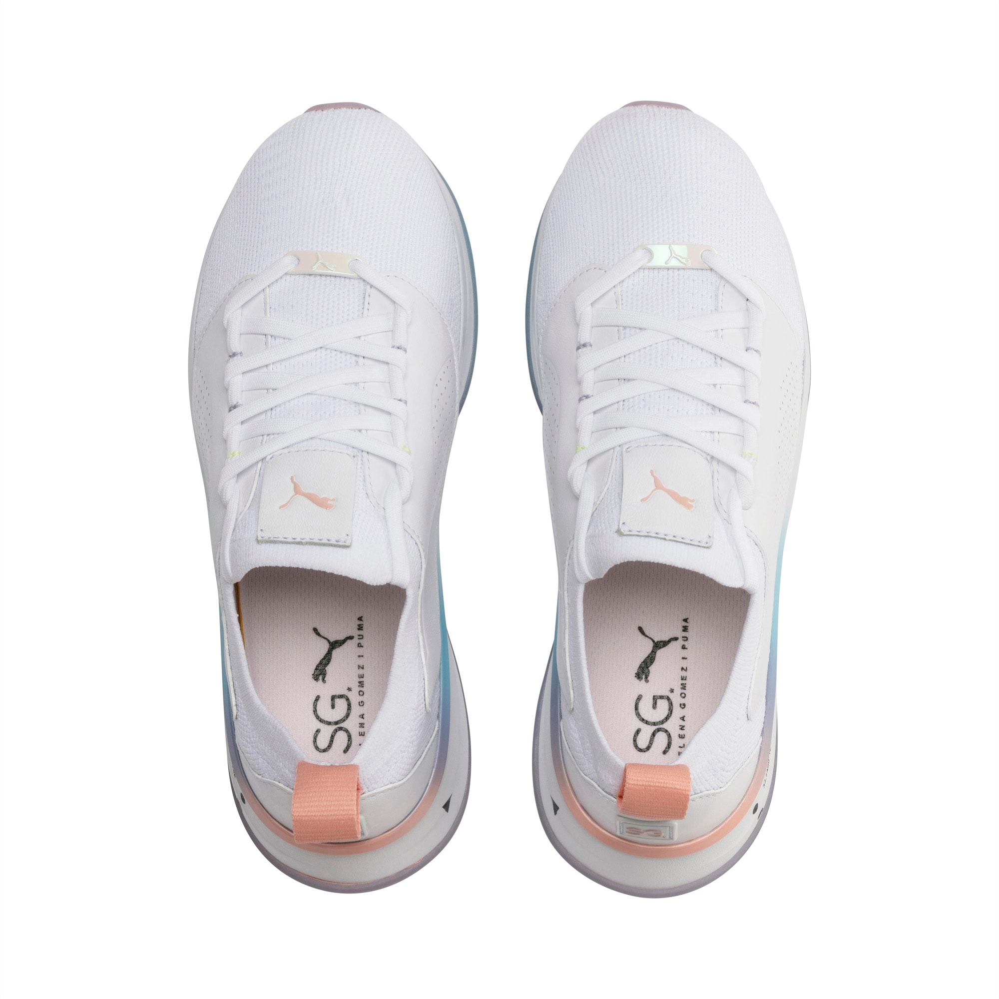 Puma white shoes selena gomez sale