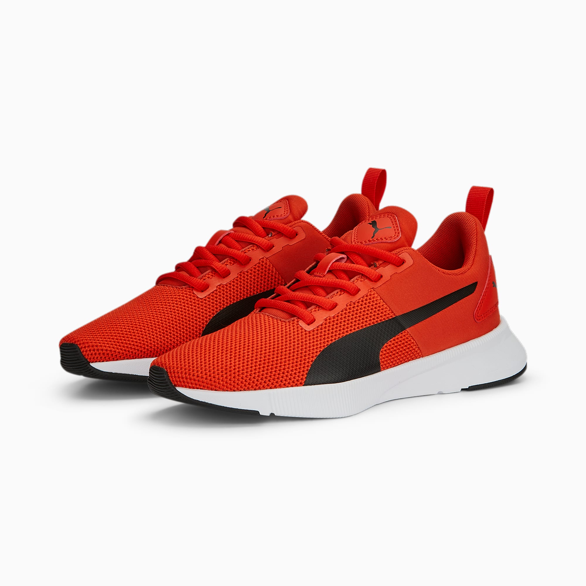 Młodzieżowe buty Flyer Runner, Warm Earth-PUMA Black, large