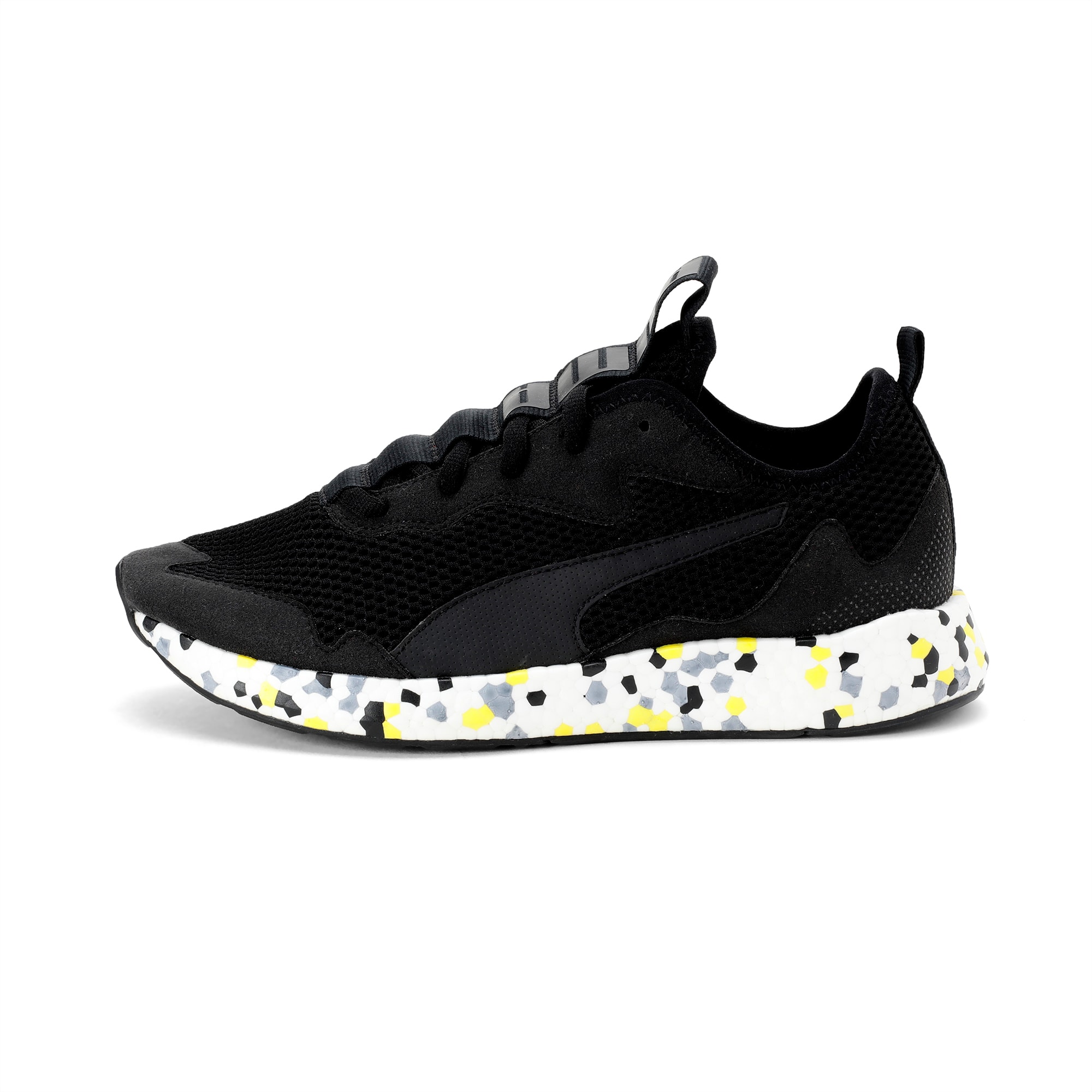 puma black nrgy neko running shoes