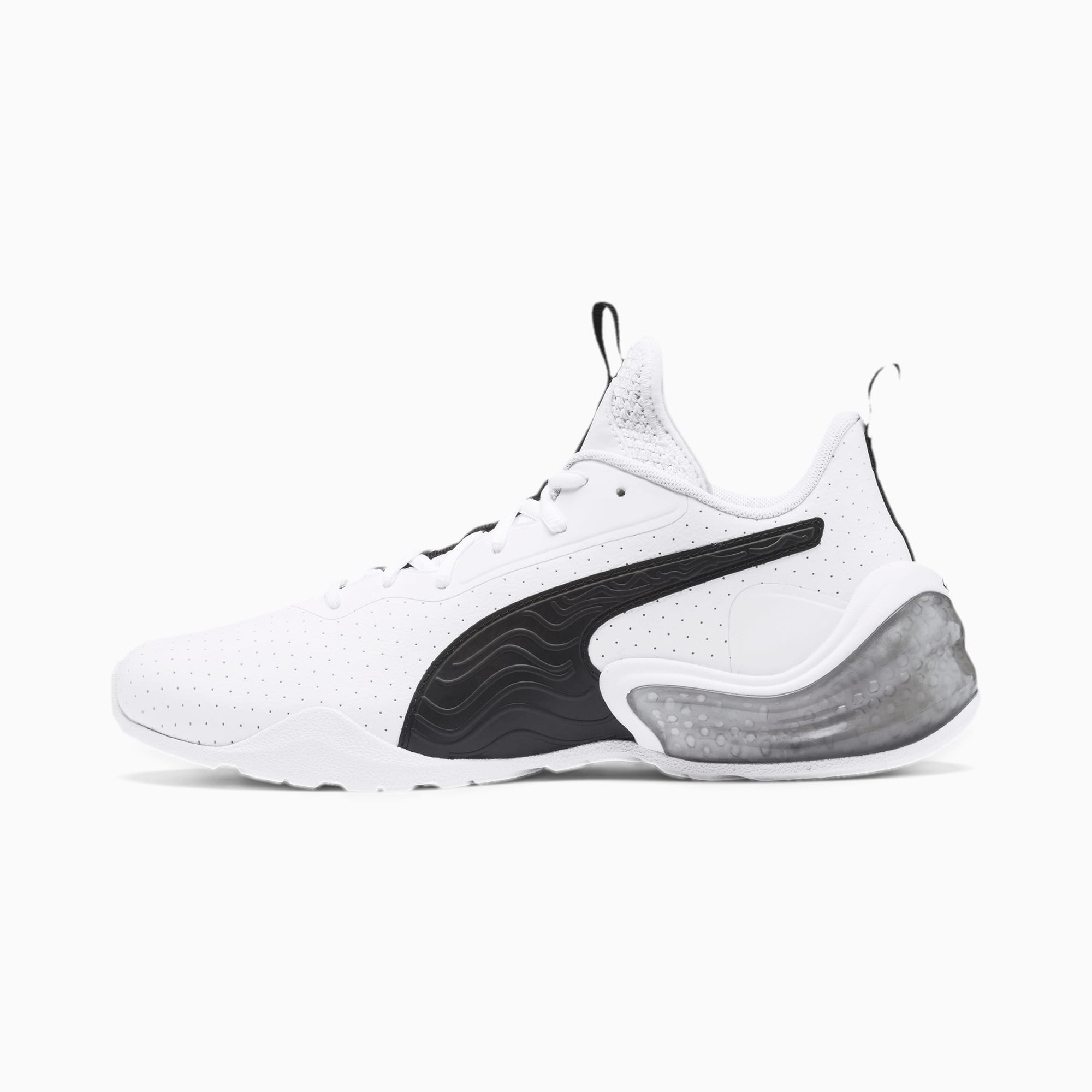 puma white training shoes